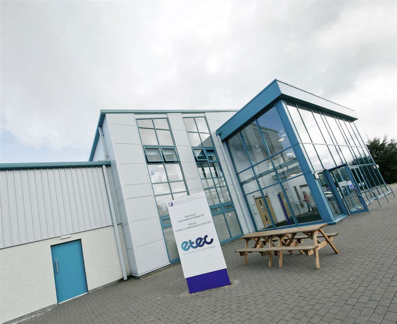 The ETEC building at North Highland College UHI, the new venue for the exhibition held by the Society of Caithness Artists.