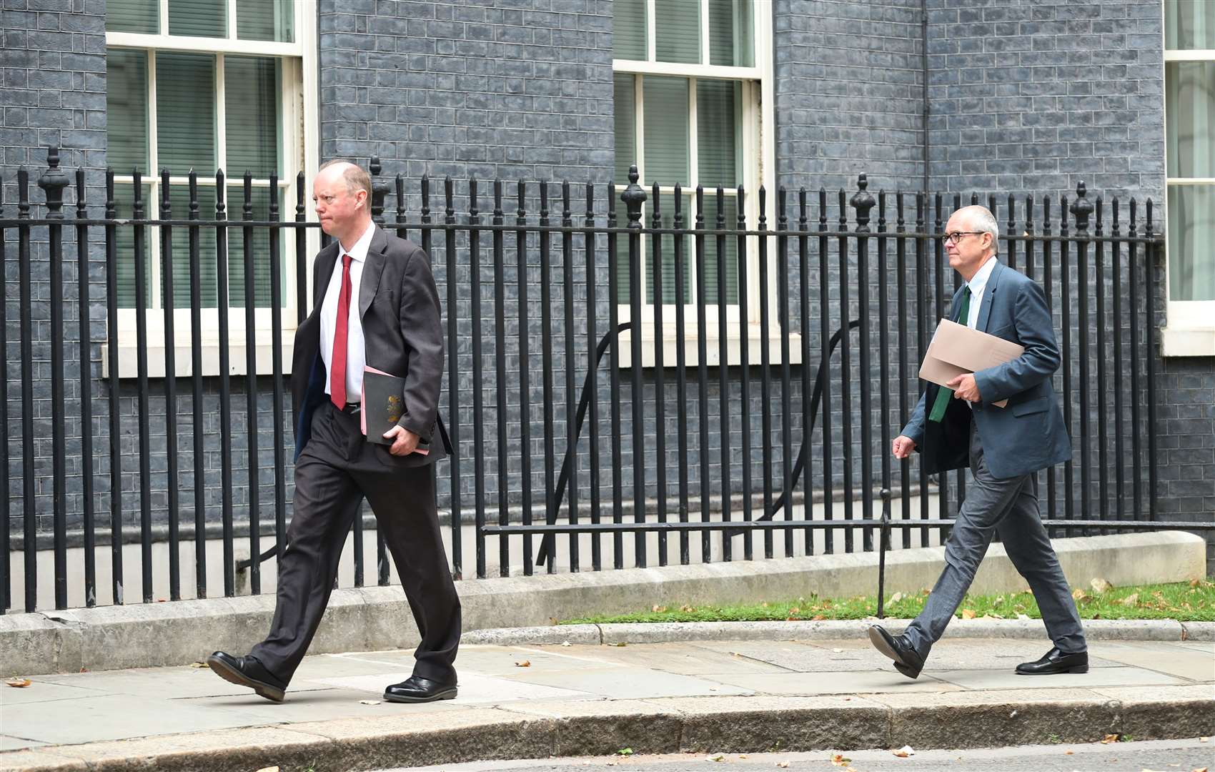 The government’s chief medical officer Chris Whitty (left) and chief scientific adviser Patrick Vallance (Yui Mok/PA)