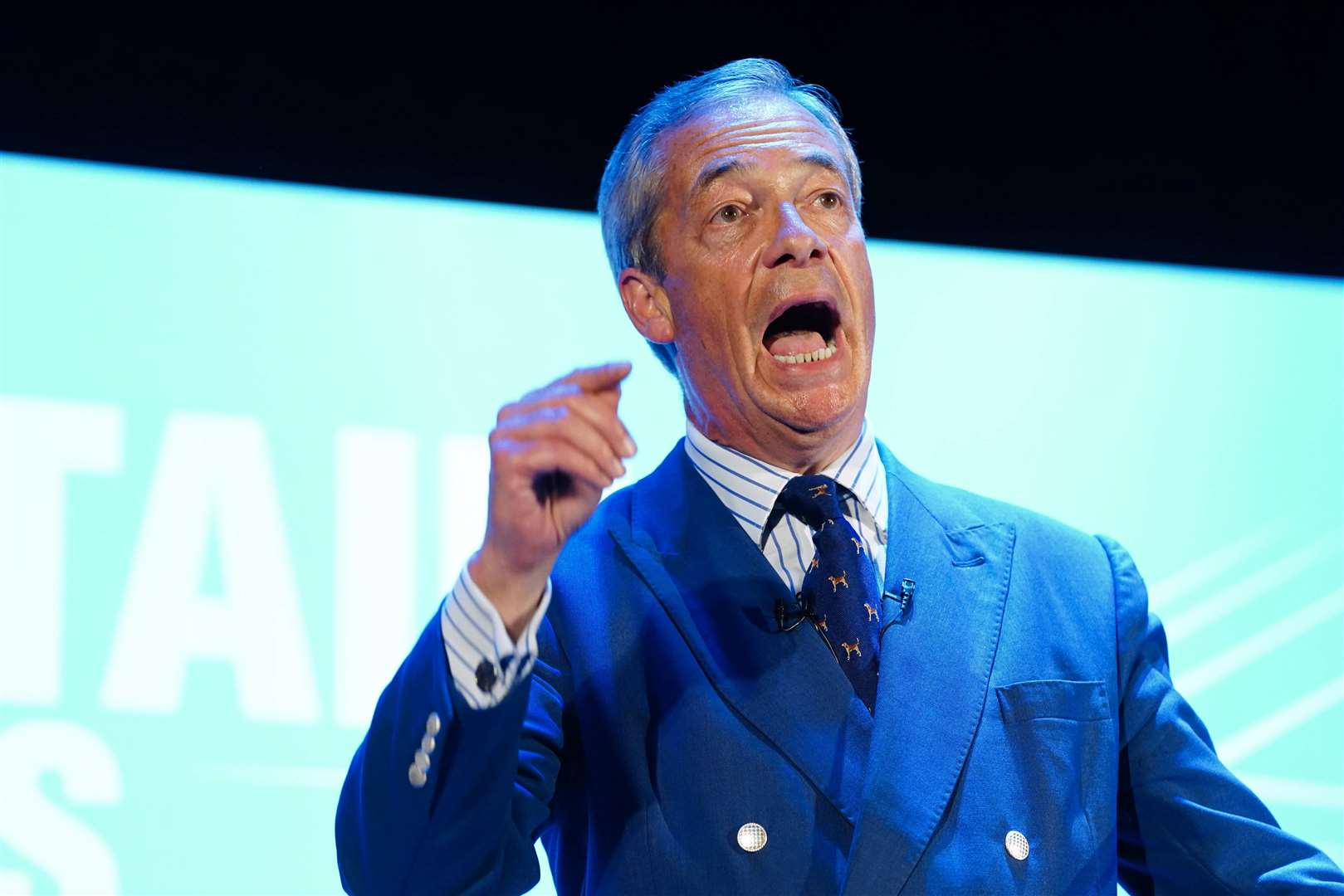 Reform UK leader Nigel Farage wanted a place on the BBC show (Ian West/PA)