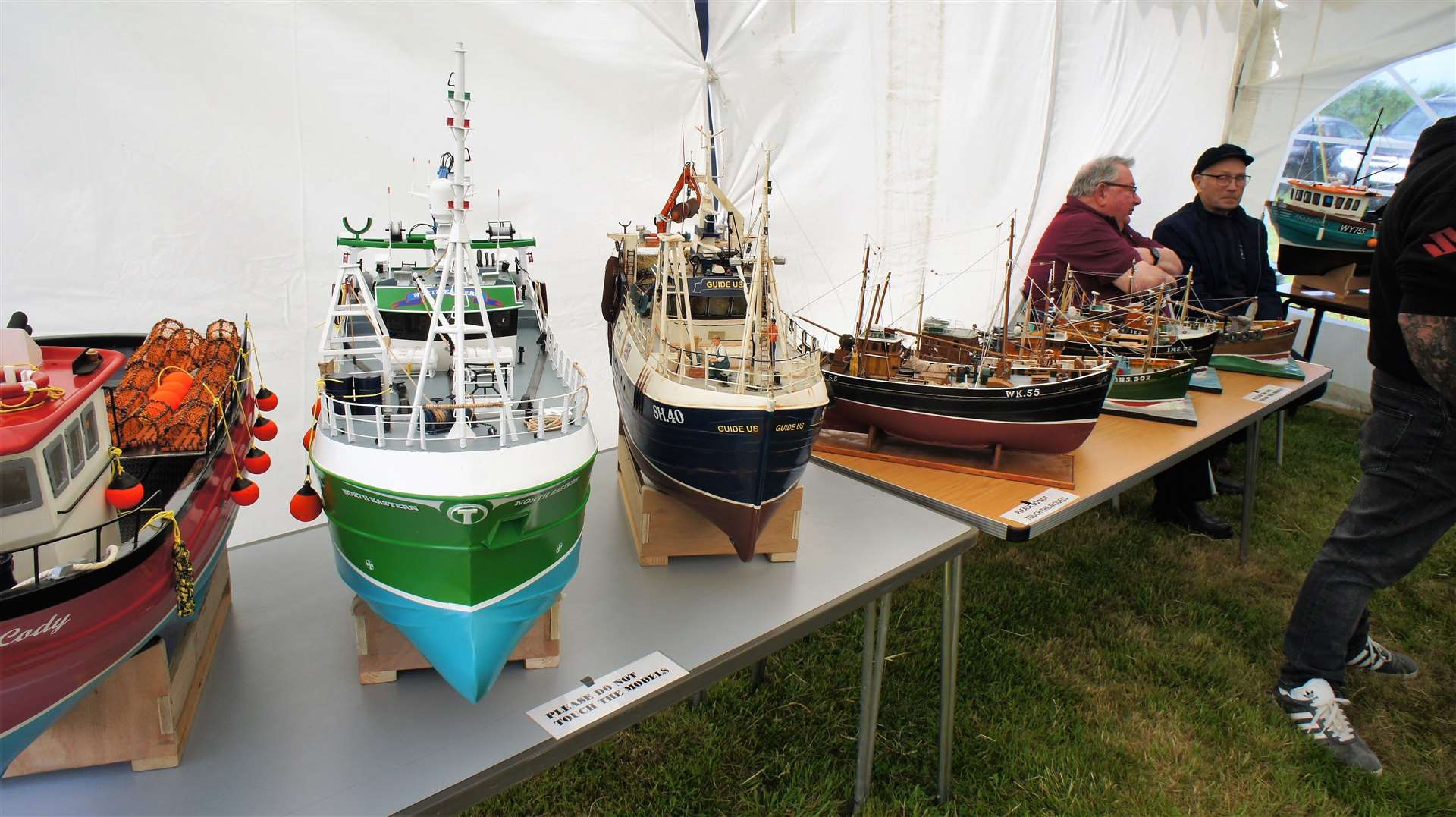 Model boat display. Picture: DGS