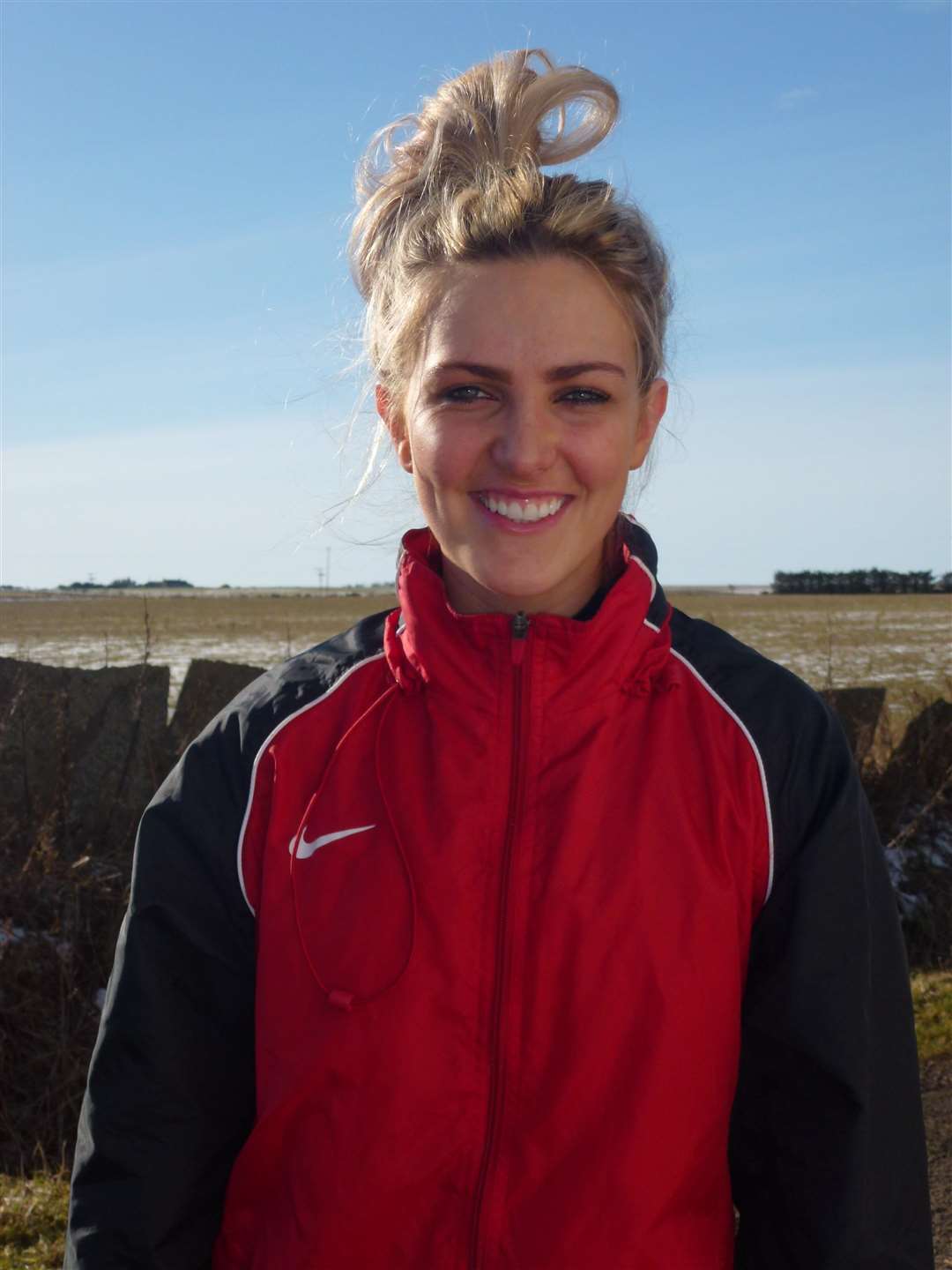 Hannah Morrison is the captain of Caithness Ladies FC.