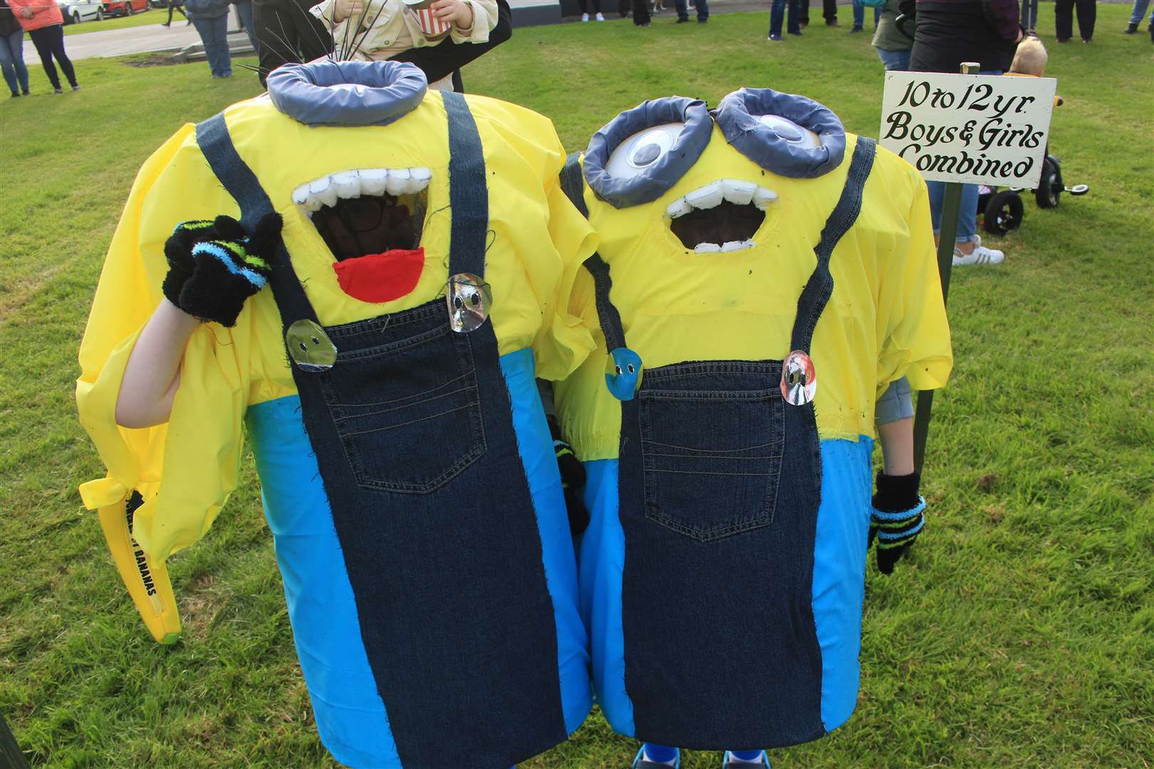 Minions at the gala fancy-dress competition.