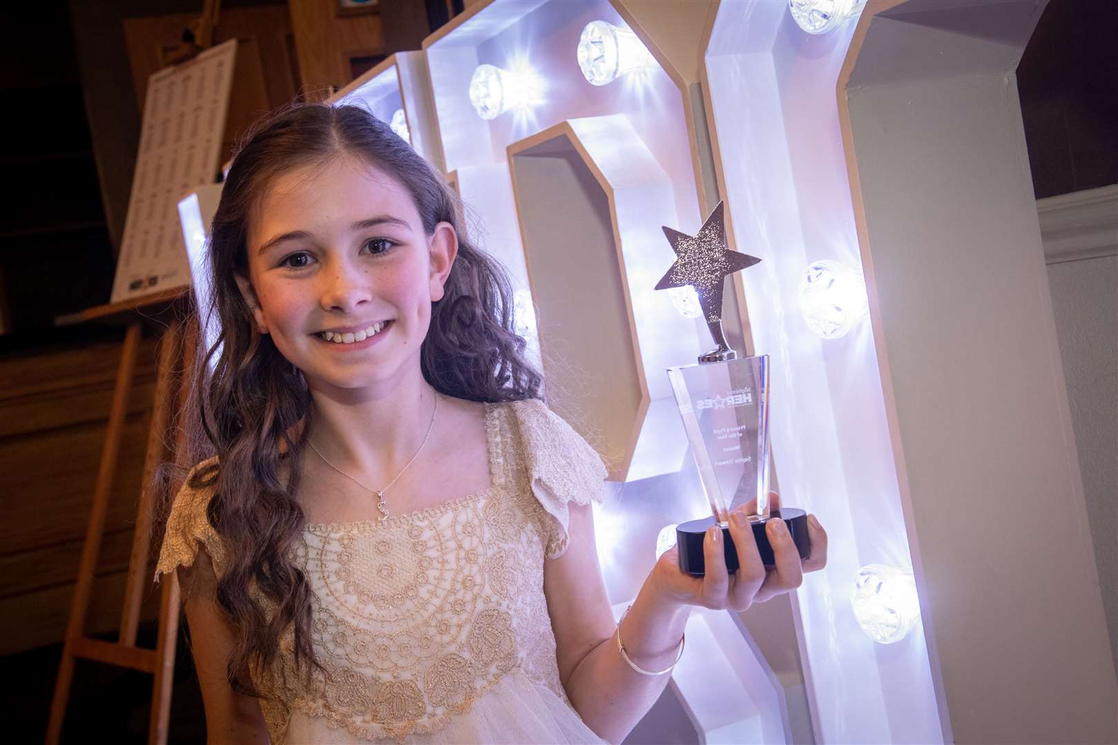 Sophie Stewart won the primary pupil of the year award in 2022. Picture: Callum Mackay
