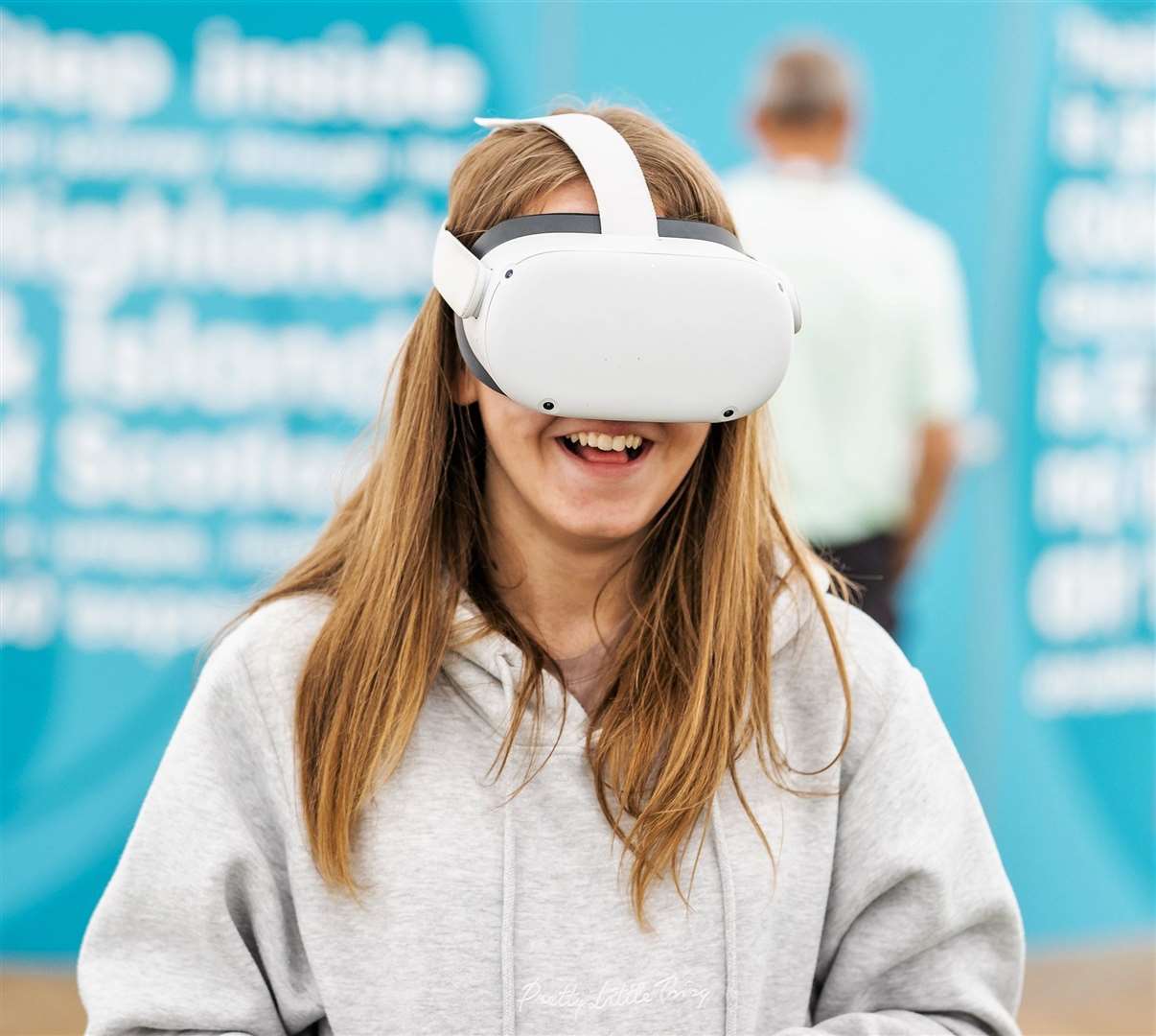Virtual Reality headset.