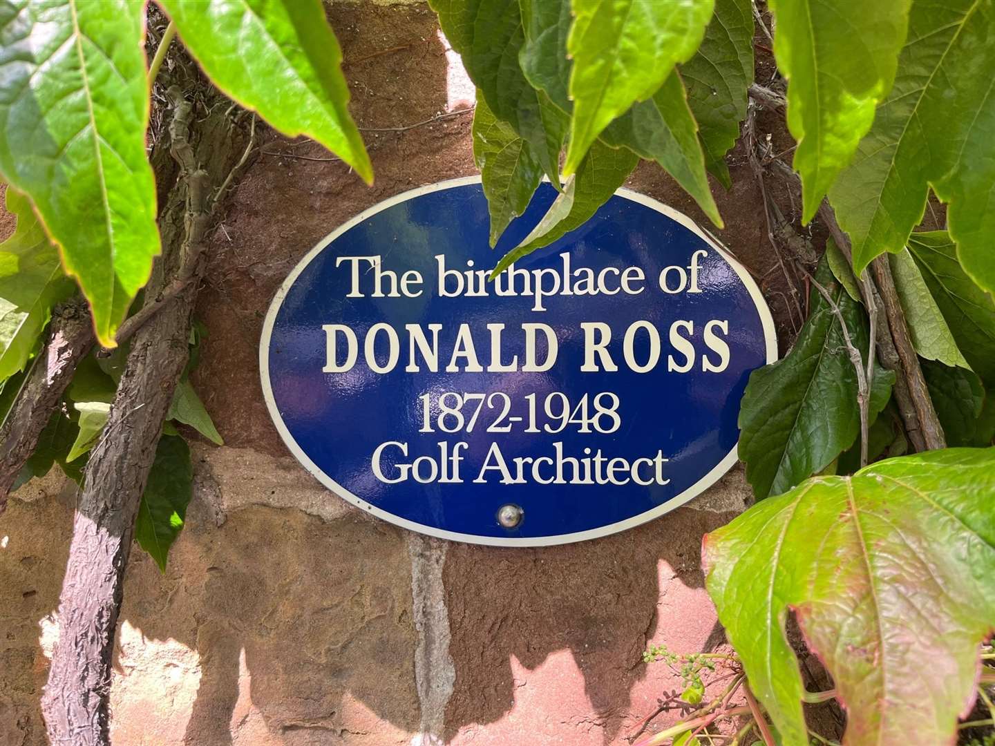 Donald Ross is celebrated for his achievements as a golf course architect.