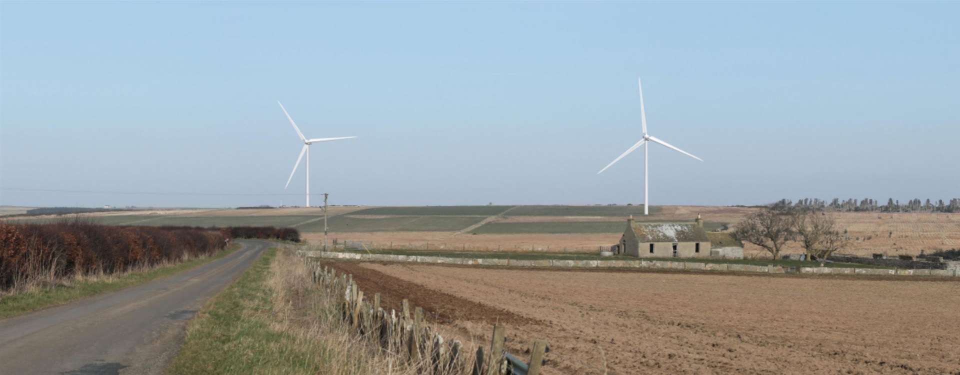 An image published last year illustrating how the Swarclett wind turbines could look if consented by Highland Council.
