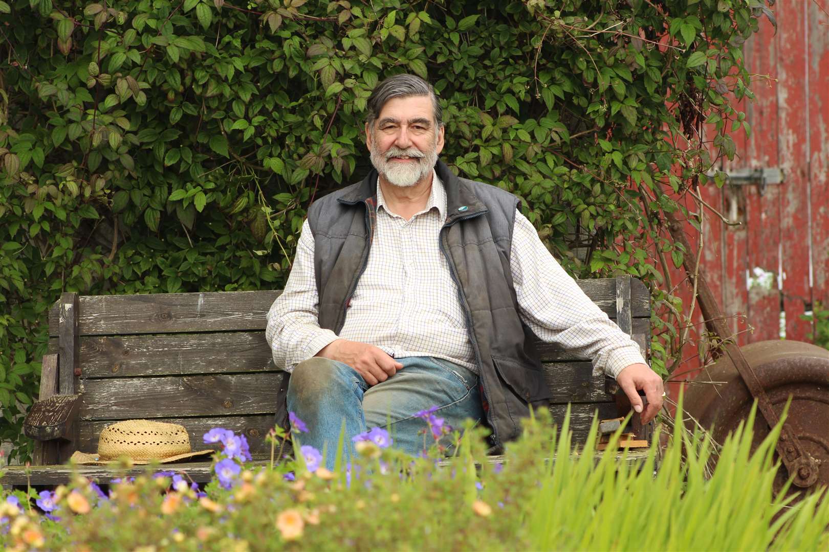 Lord Thurso in his garden. He has been chairman of VisitScotland since 2016. Picture: Alan Hendry