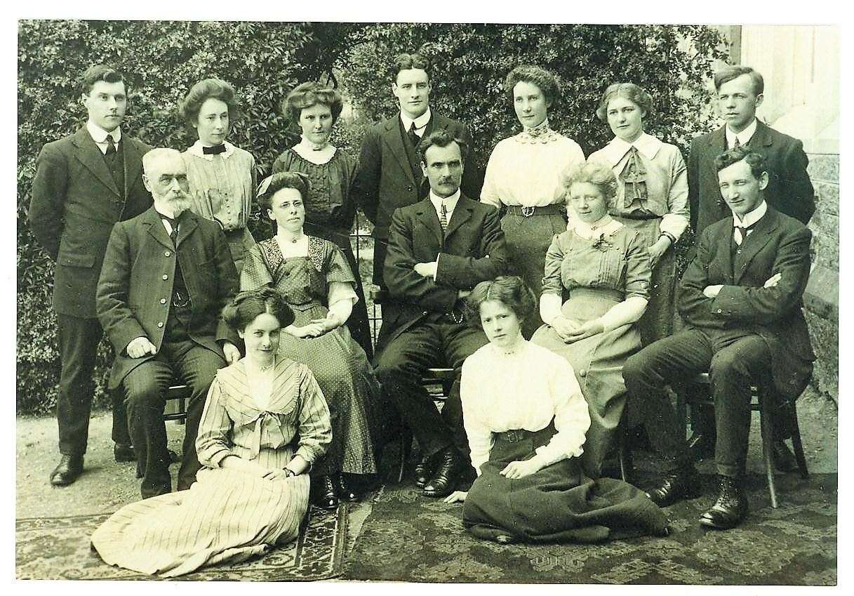 Teachers at Fort William Higher Grade School, 1911. Picture: Lochaber Archive Centre