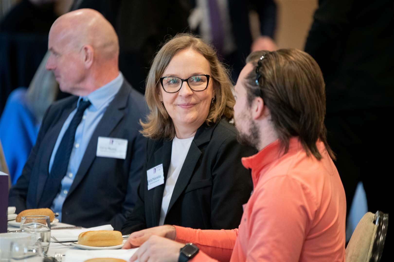 The event gave a chance for people from different businesses to meet and share ideas.