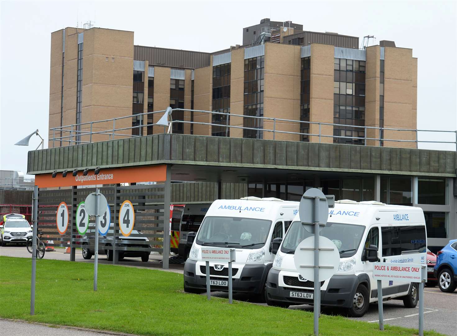 NHS Highland declared 'code black' at Raigmore Hospital in July. Picture: Gary Anthony