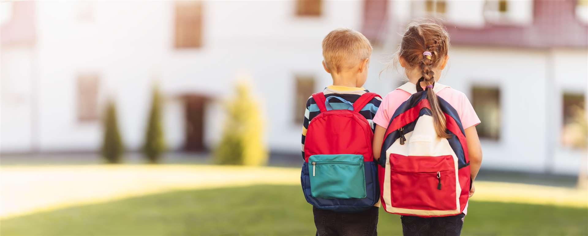 The school-age payment can help buy school bags and materials.