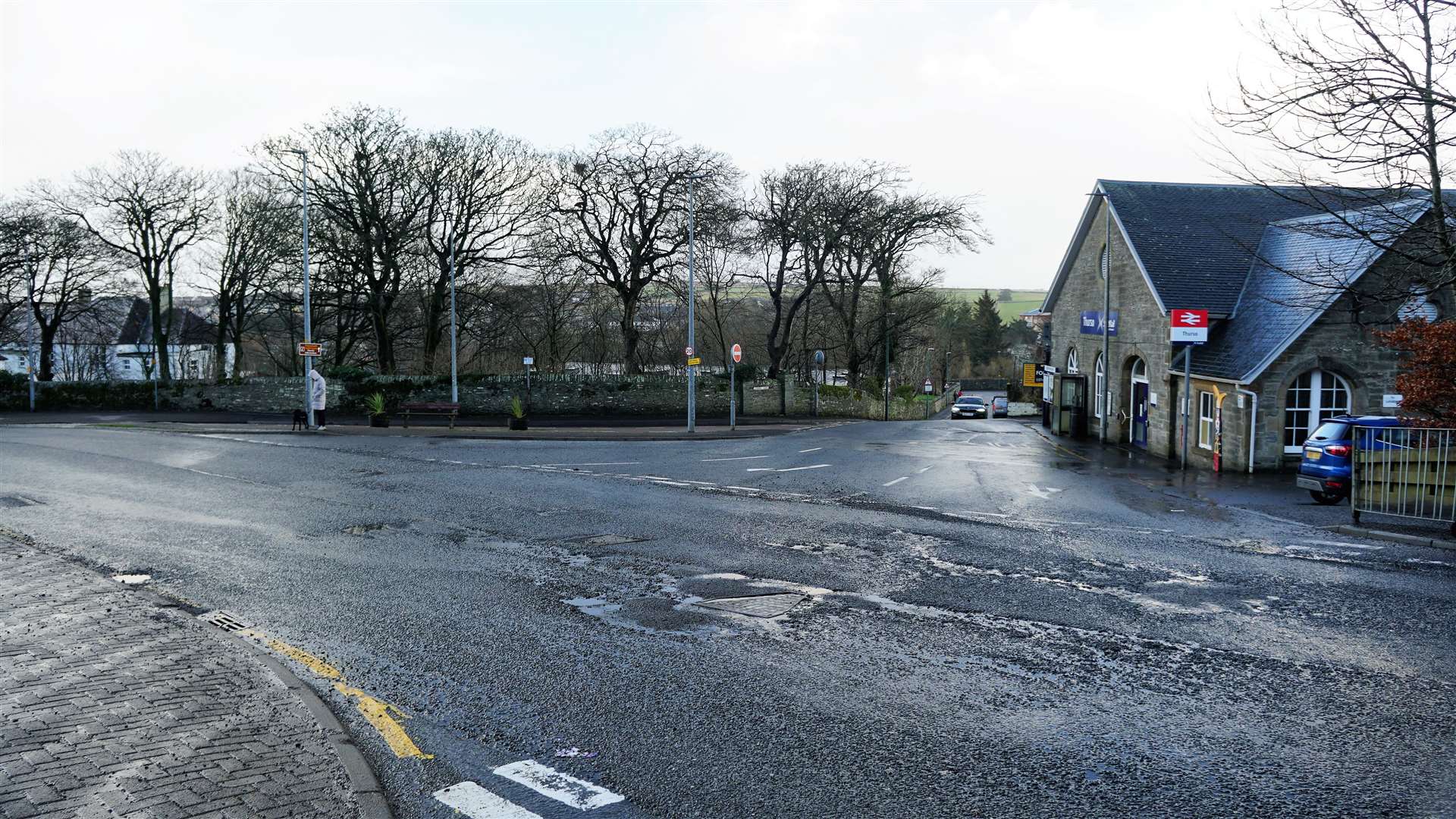 The plans include developing the junction beside the railway station.