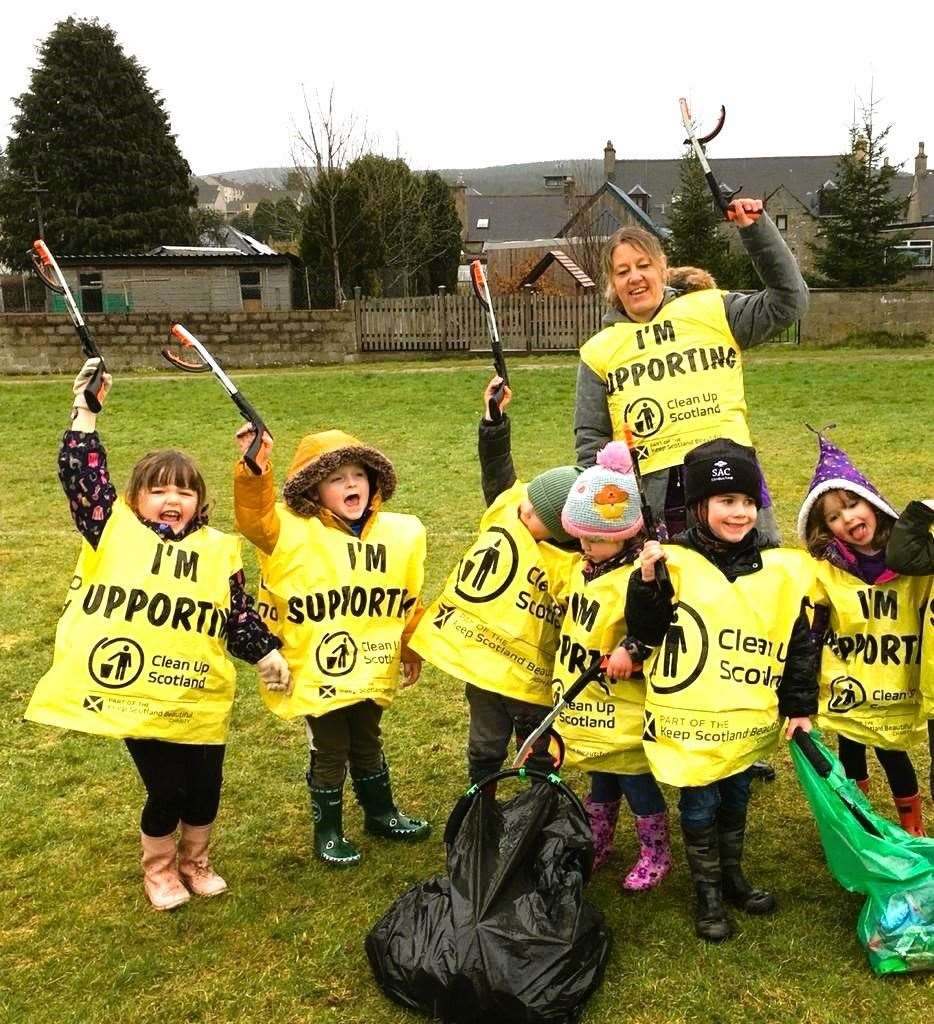 Young people across Scotland are once again being asked to take part in the Litter League. Picture supplied