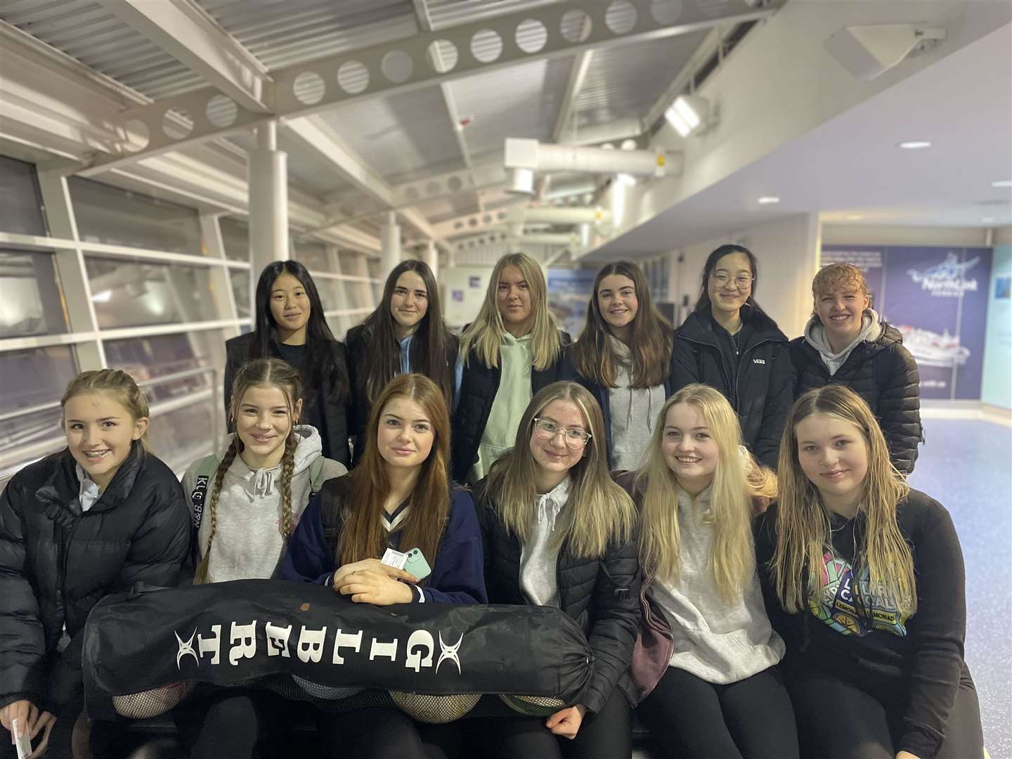 Thurso High School netball team.