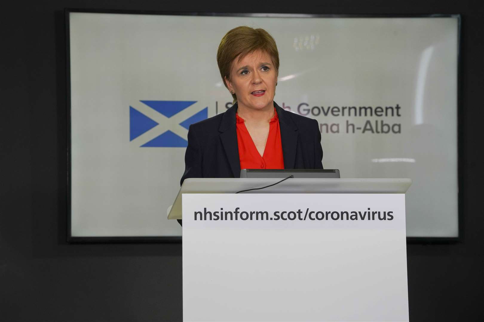 First Minister Nicola Sturgeon has warned that progress towards easing lockdown restrictions will be 'careful, gradual and incremental'.