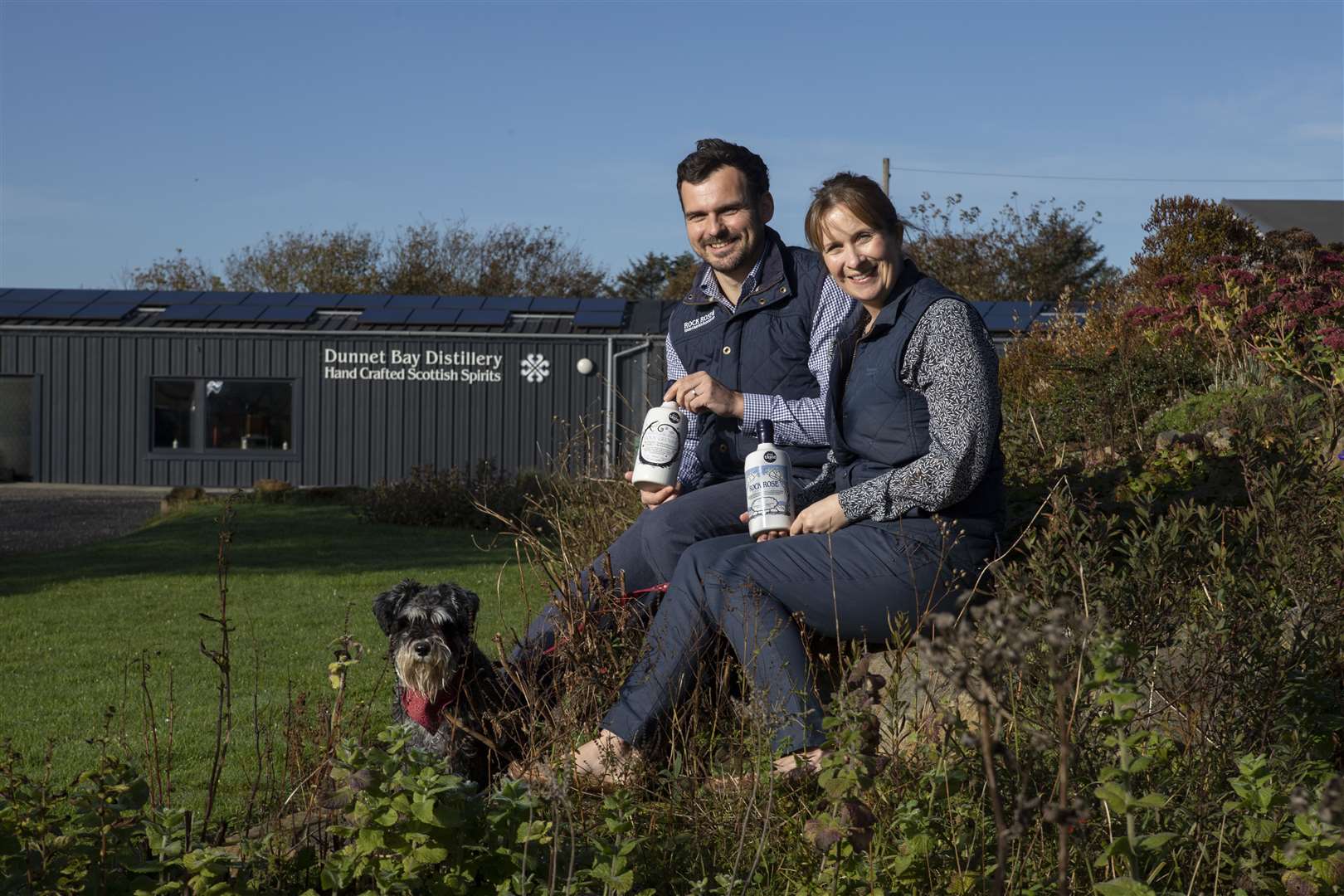 Martin and Claire Murray at Dunnet Bay Distillery, winners of the Environmental/Sustainability category at the FSB Scotland small business of the year awards.