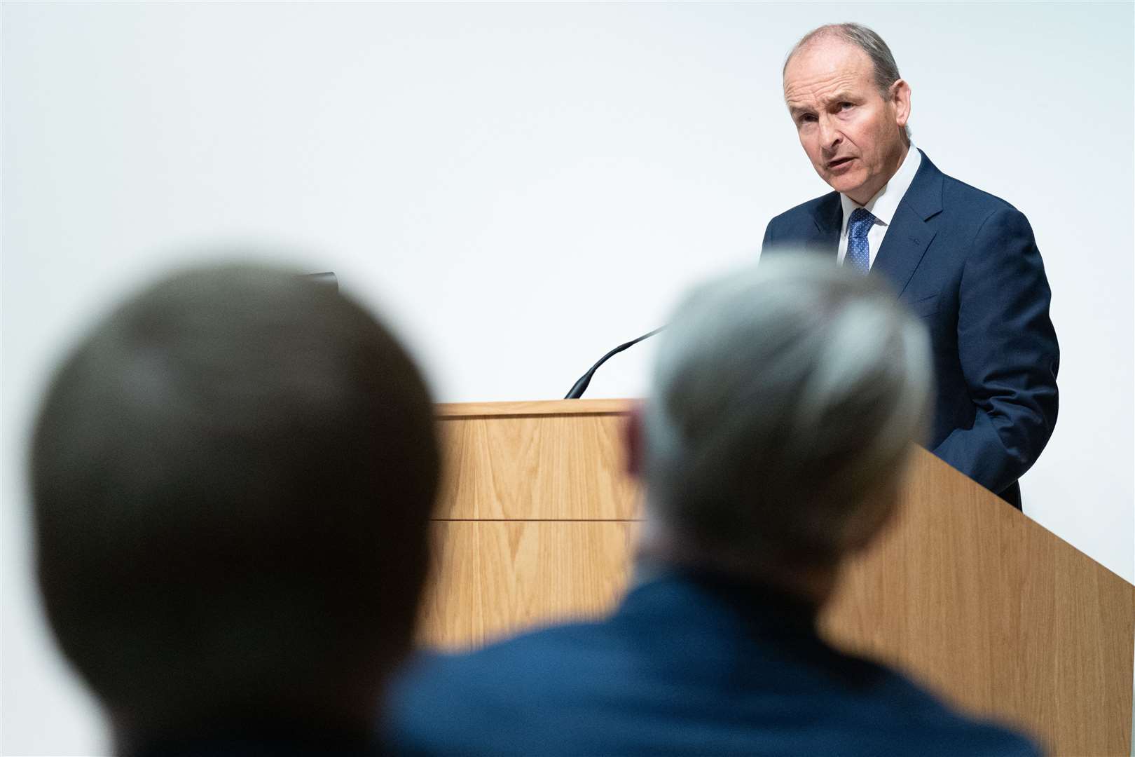 Micheal Martin addressed the conference on Friday (Stefan Roussau/PA)