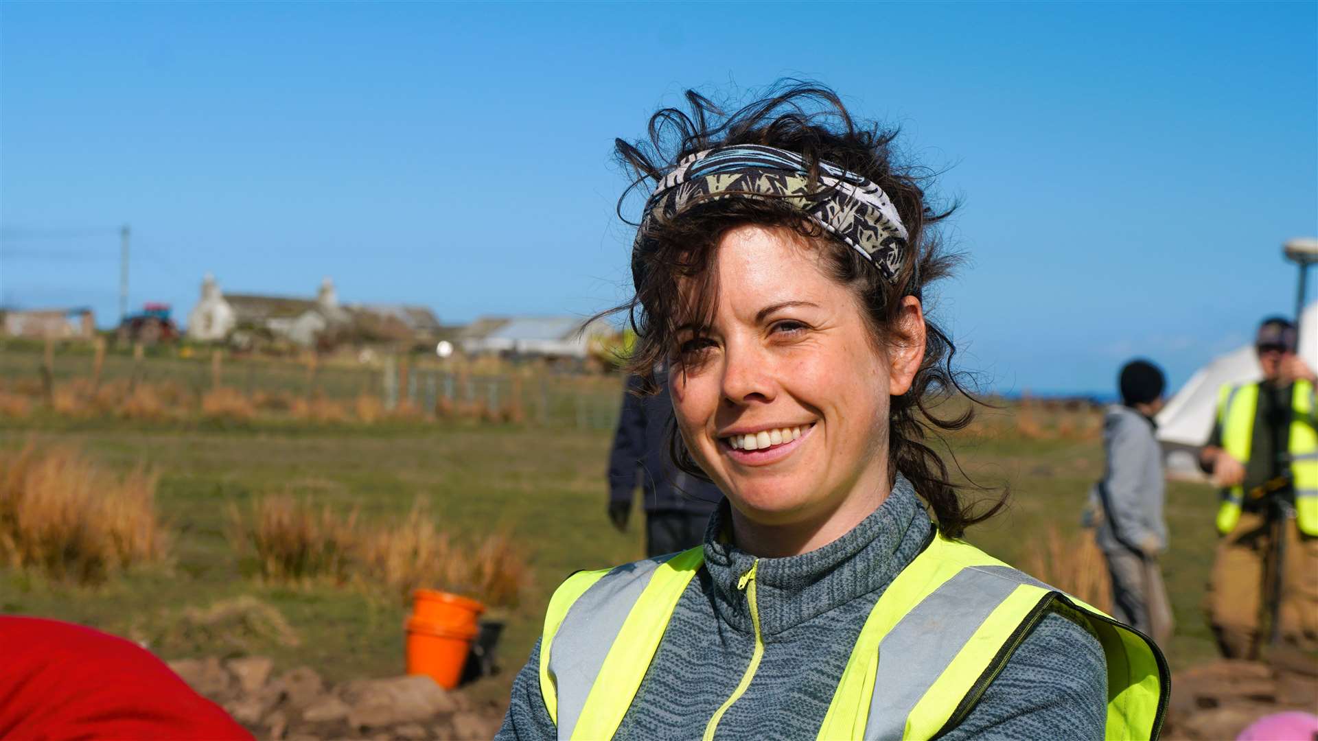 Katie O’Connell is public archaeologist with AOC based in Edinburgh. Picture: DGS