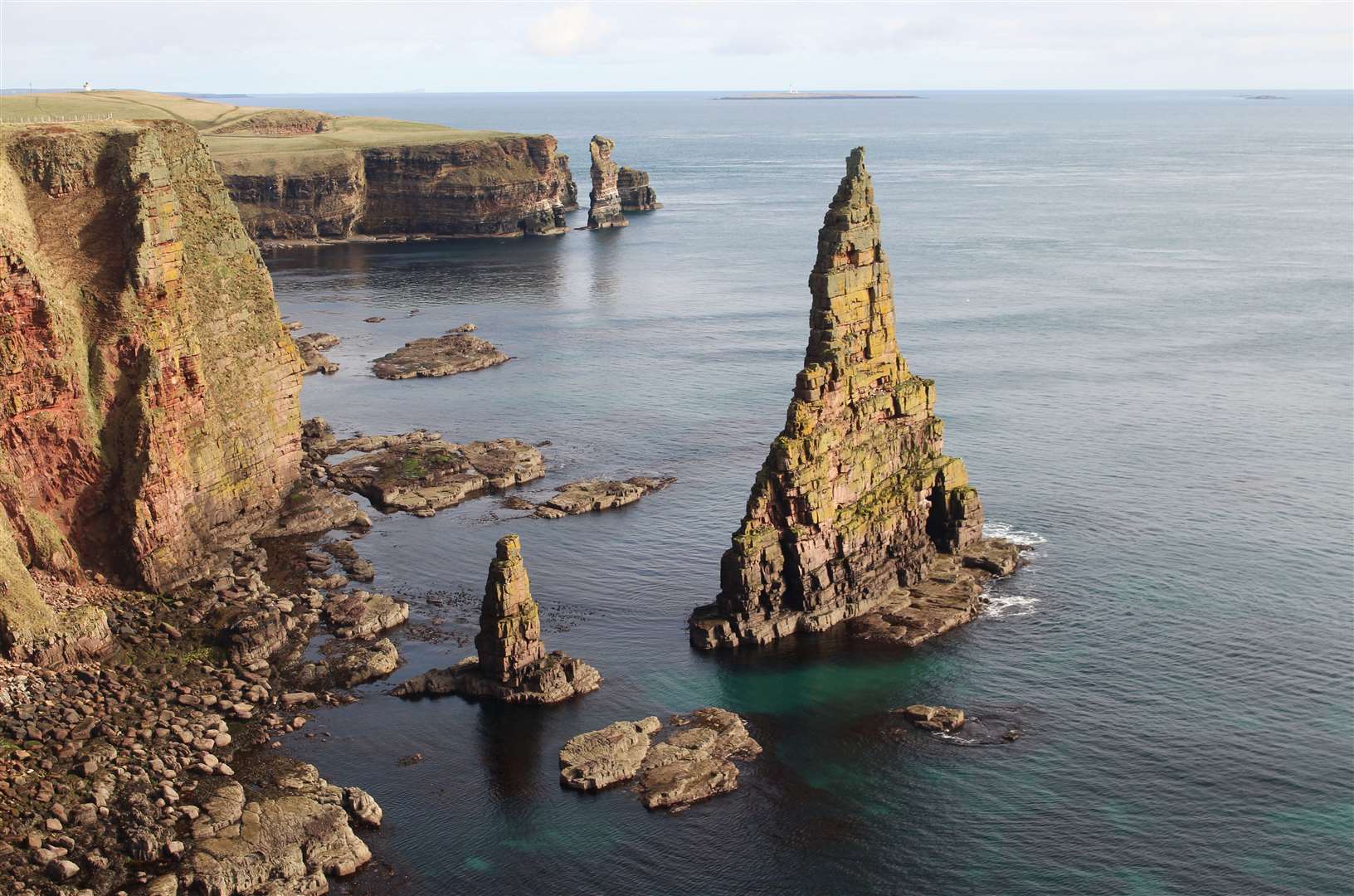 Duncansby Stacks. Picture: Alan Hendry