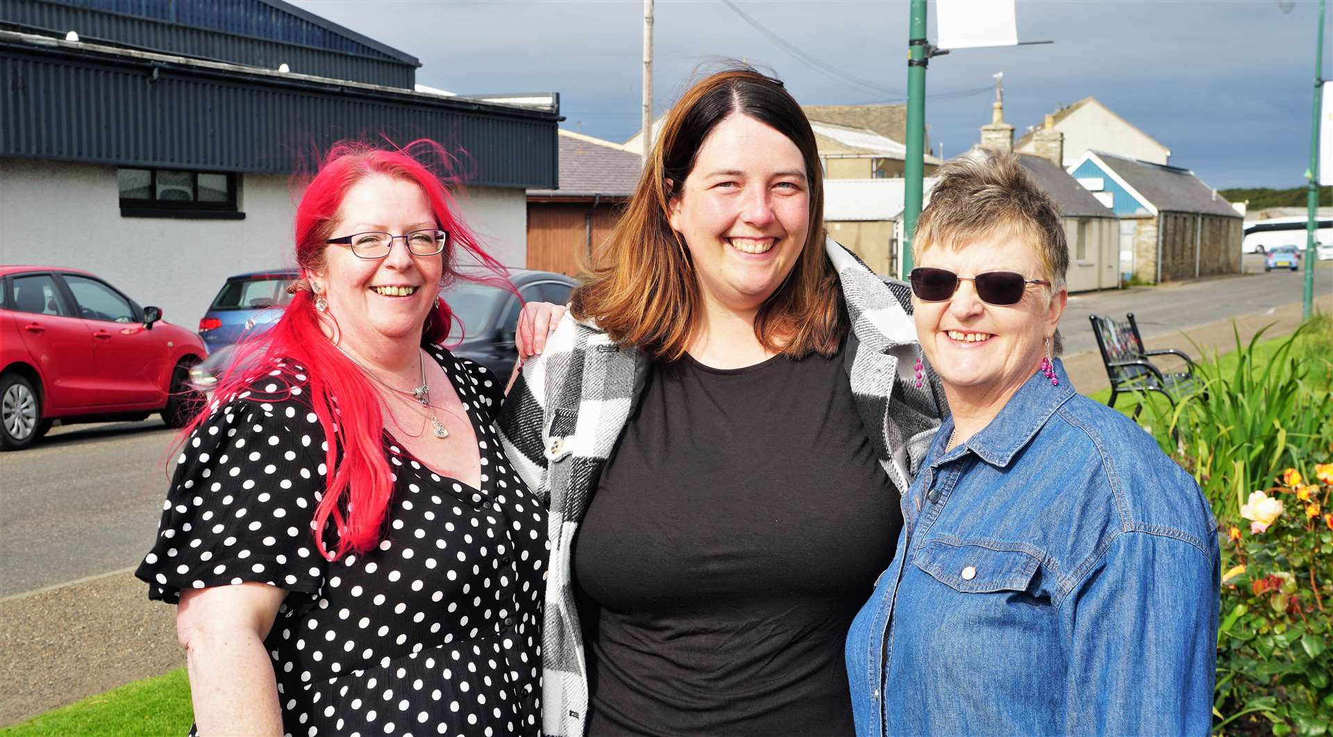 The Thurso Food and Craft Fair team members are, from left, Penny Irvine, Kara Fraser and Yvonne Rathbone. Picture: DGS
