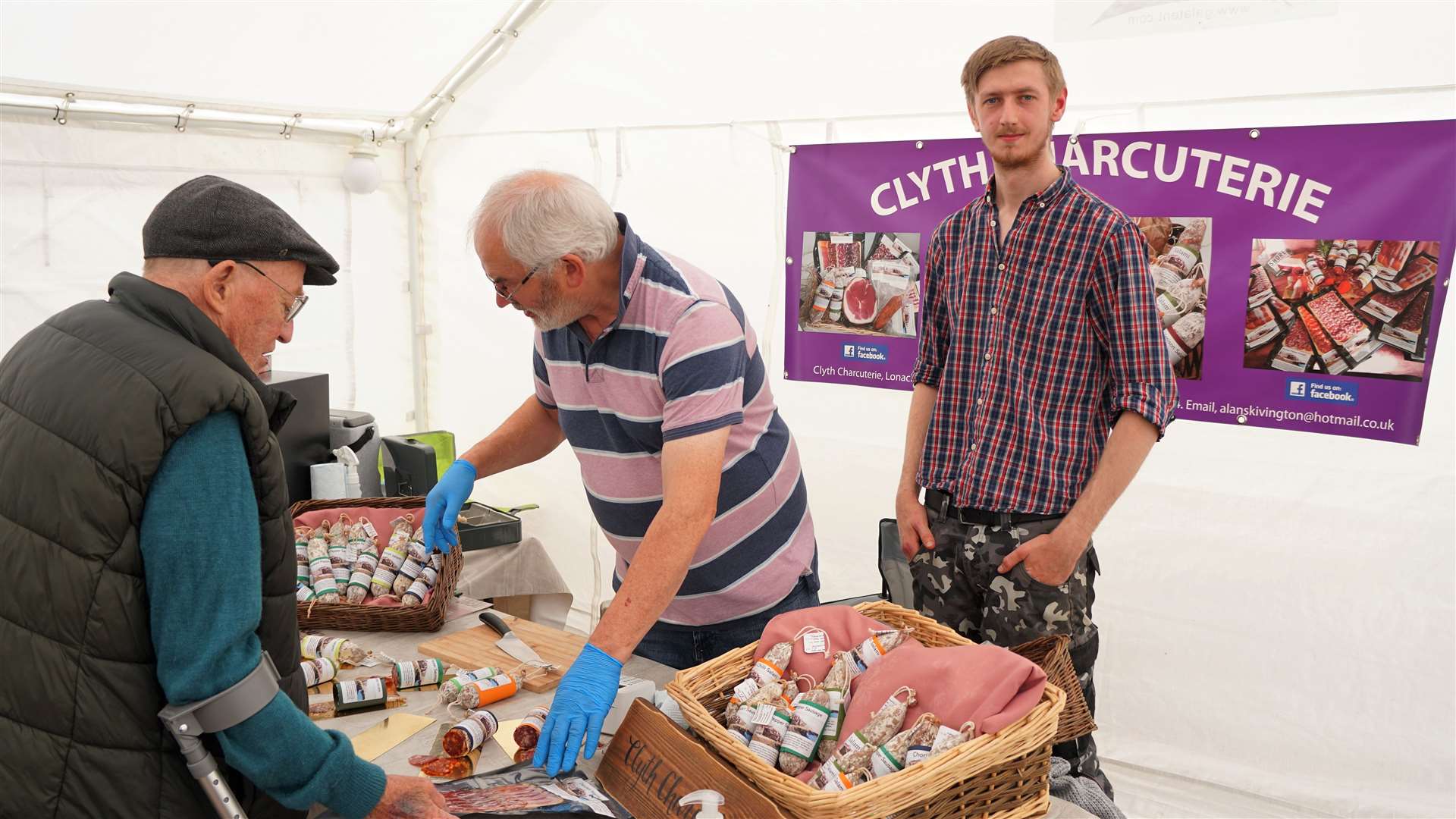 Clyth Charcuterie was one of many trade stands at the event. Picture: DGS