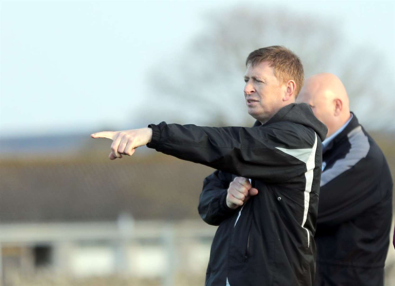 Pentland United co-manager Michael Gray: 'Sometimes you've got to grind out the victories.' Picture: James Gunn