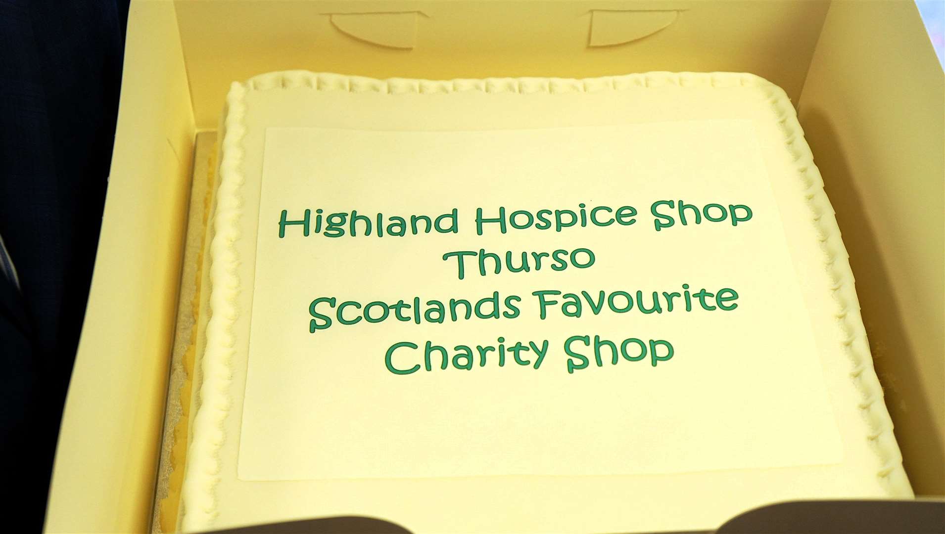 A special cake was given to the staff as well. Picture: DGS