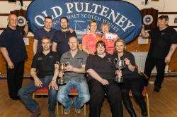 Orkney won both pairs events at the 35th Caithness Darts weekend held in Wick’s Francis Street Club last weekend. The ladies trophy was retained by Elizabeth Irvine and Catherine Clyde while the men’s silverware went to Ronnie Stanger and Kevin Gray, all