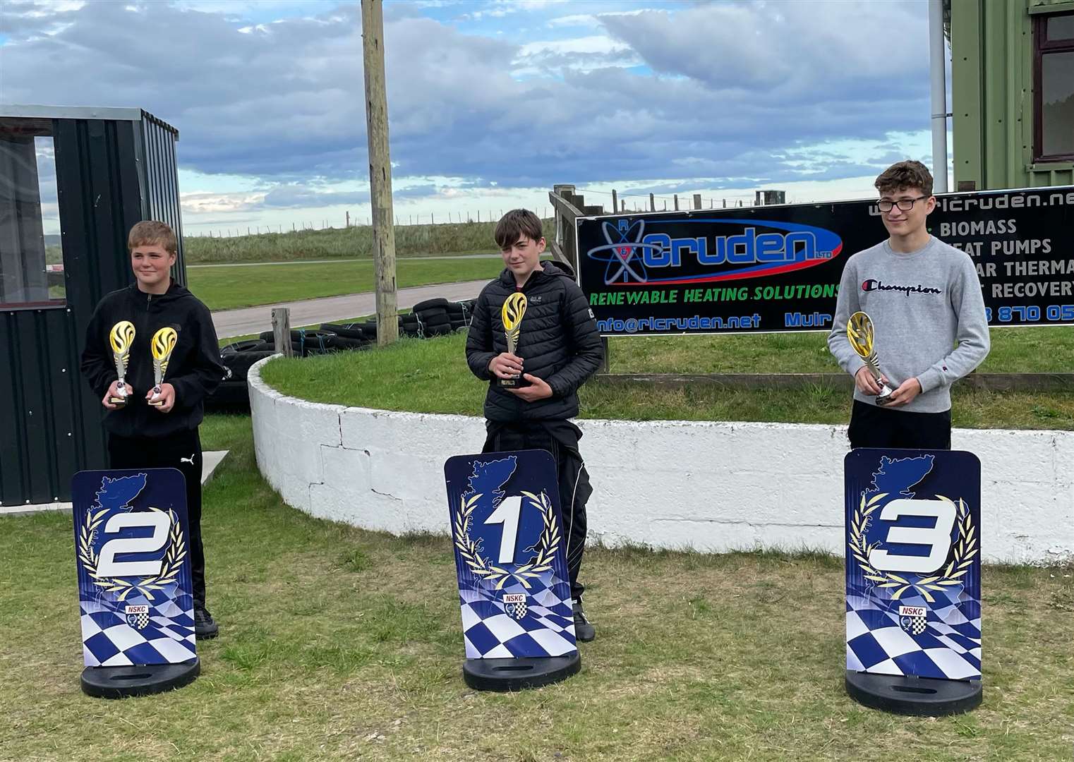 Jack won the Junior Max section ahead of Craig Stephen in second place and Reece Duthie in third.