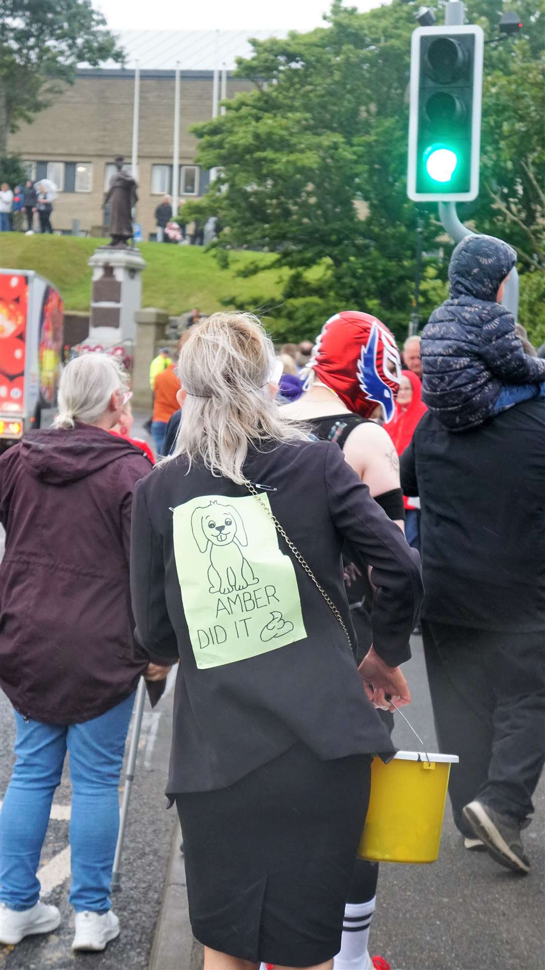 Procession of floats and fancy dress for Wick Gala Week 2022. Picture: DGS