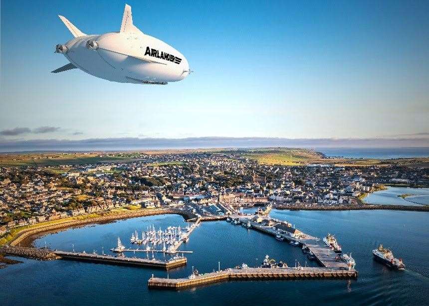 Hybrid Air Vehicles (HAV), the company behind Airlander technology, is working with Highlands and Islands Airports Limited on the study.
