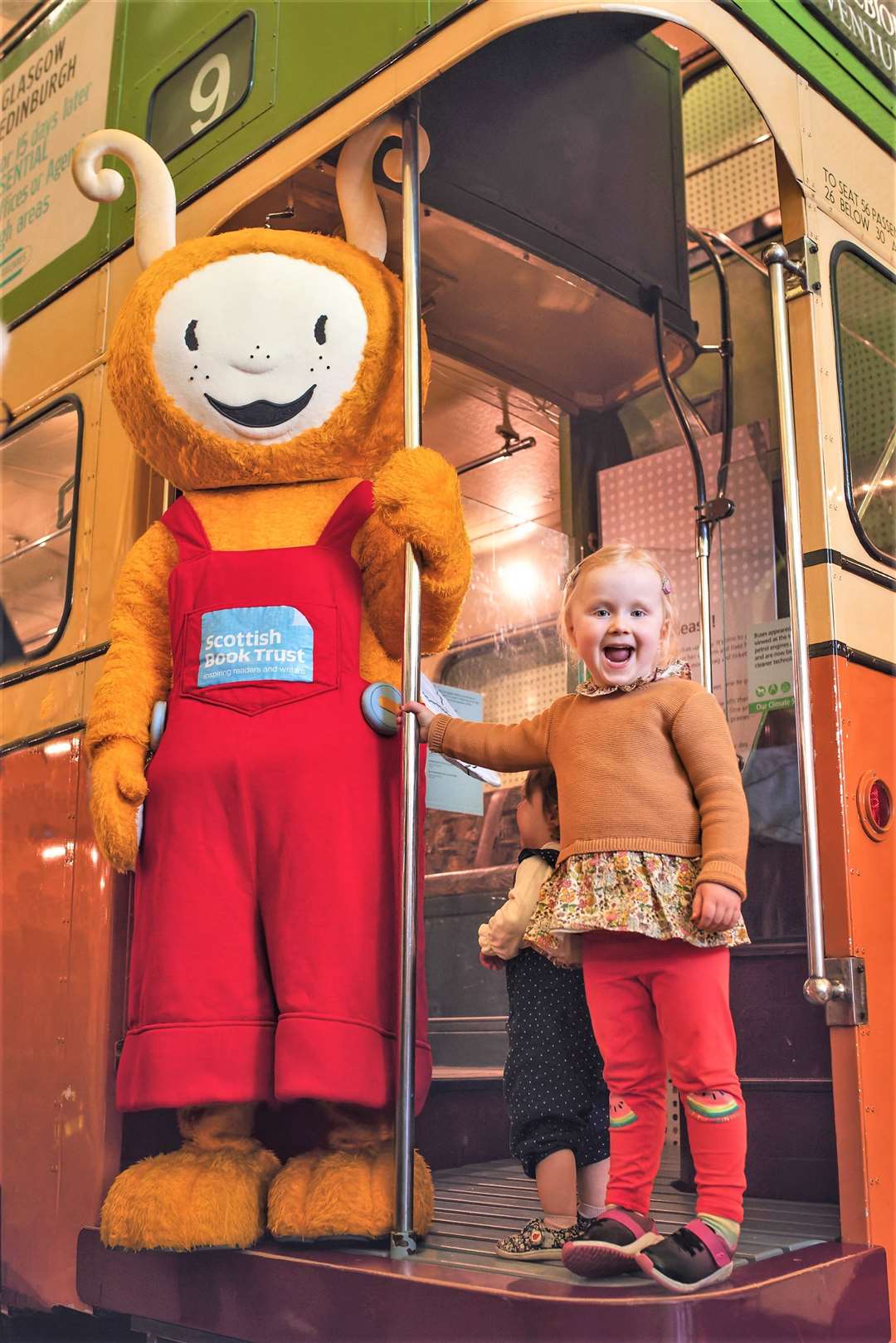 Bookbug at the Riverside Museum in Glasgow. Picture: Alasdair Watson