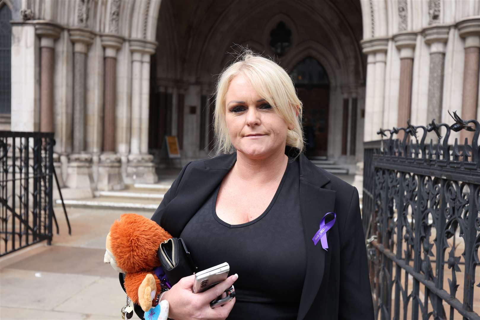 Archie Battersbee’s mother, Hollie Dance, has said she will not give up her fight for her son (James Manning/PA)