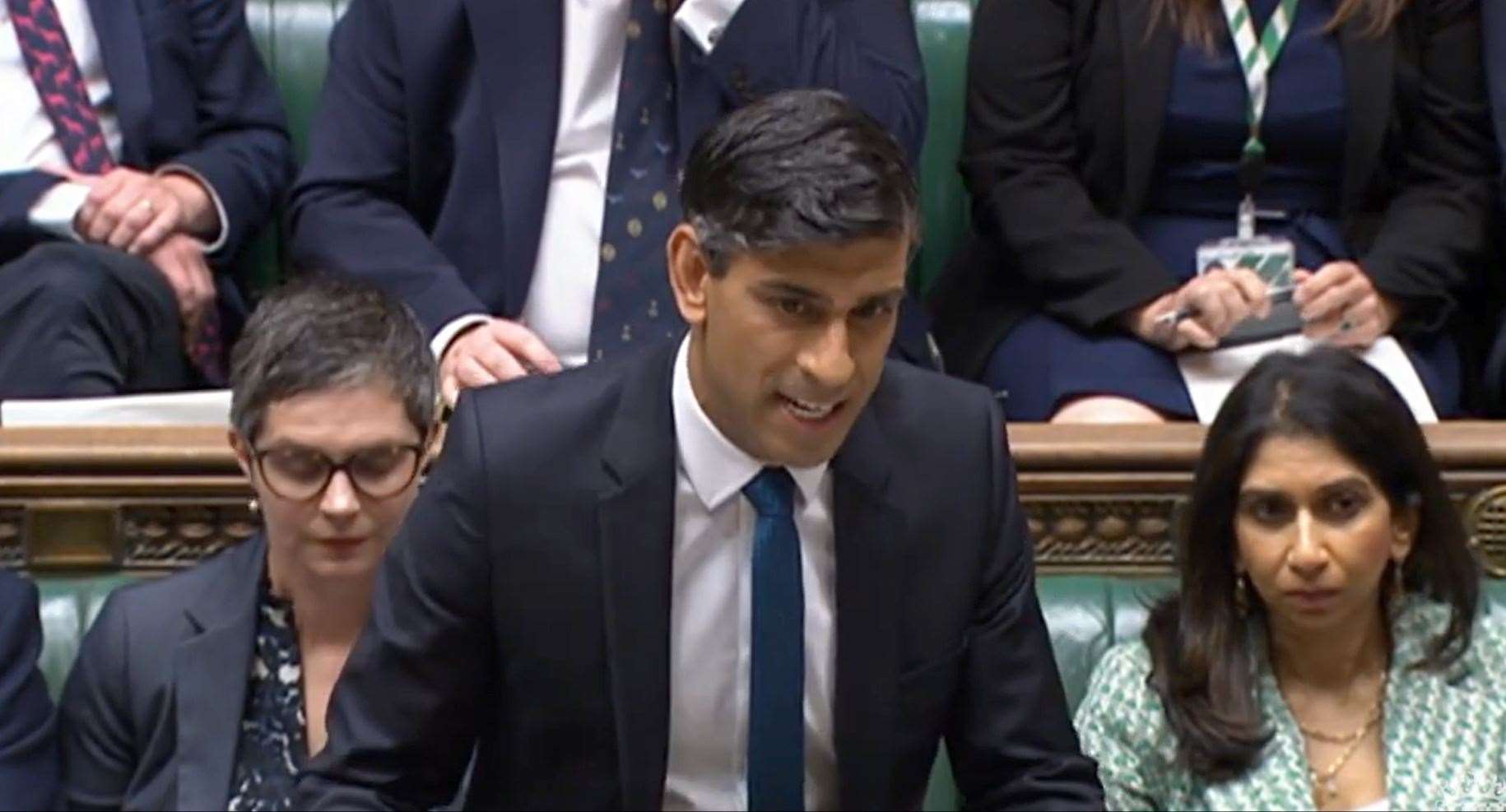 Mr Sunak faced significant opposition (House of Commons/PA)