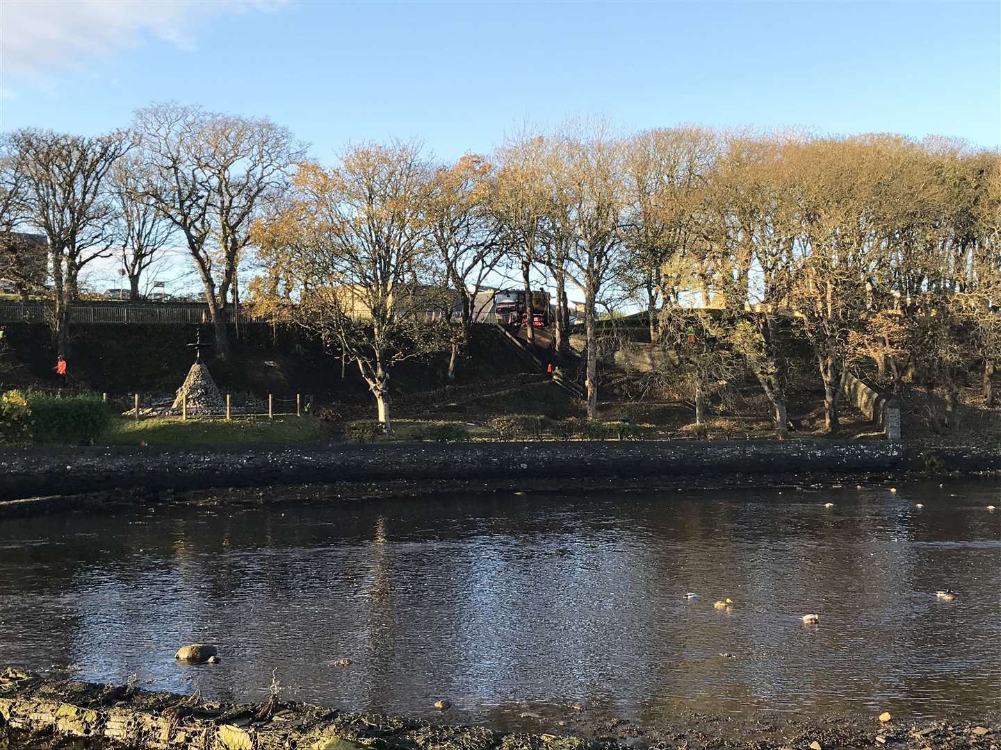 The project has made a visible difference not just to the riverside but to the town itself, says ScottishPower Renewables.