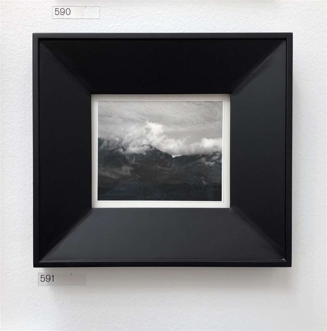 The framed Indigo3 exhibit at the Royal Academy of Arts has been sold for £1488.