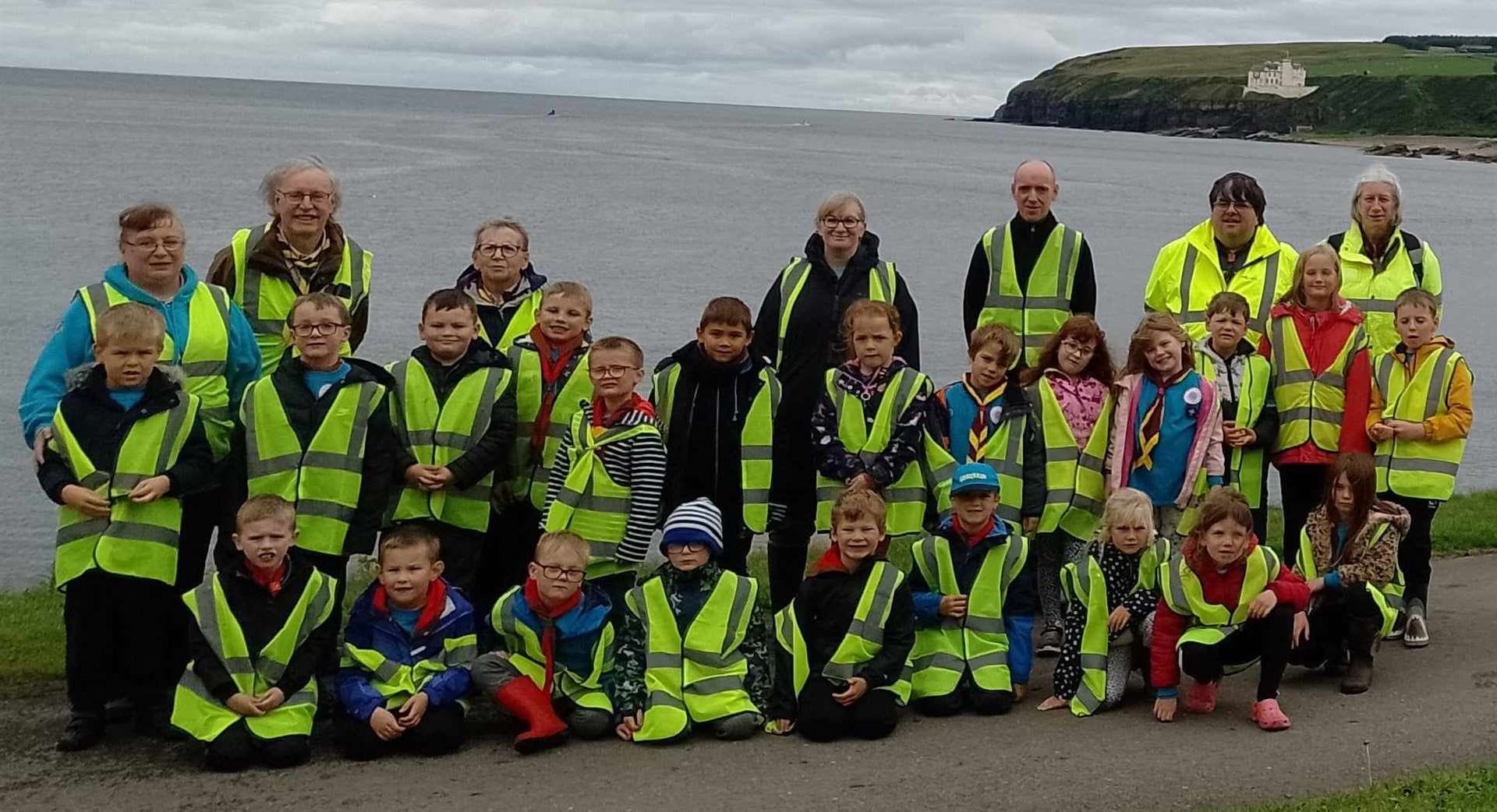 Beavers and leaders from Caithness and Sutherland at the Damboree.