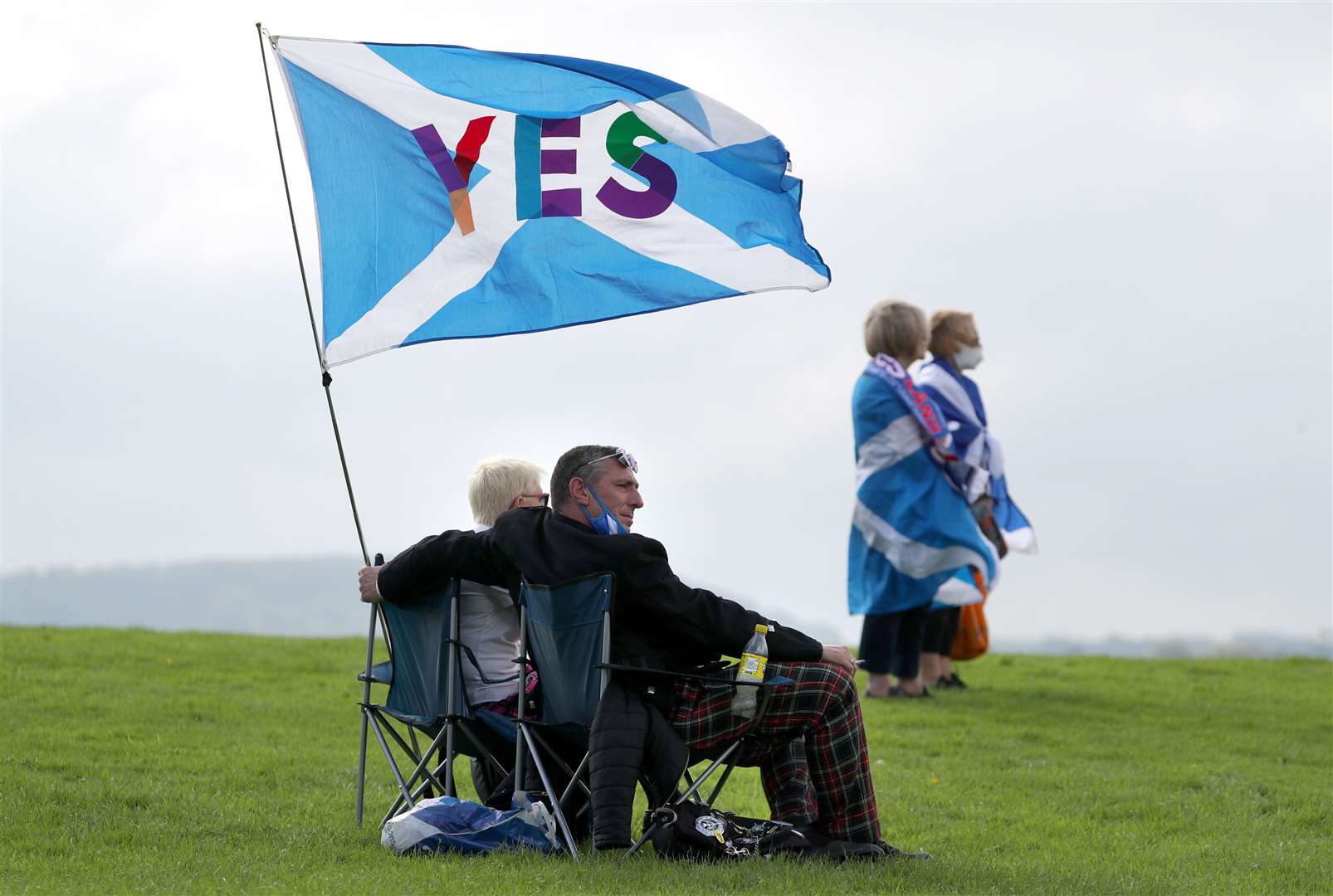 Polling on Scottish independence was released on Sunday (Andrew Milligan/PA)
