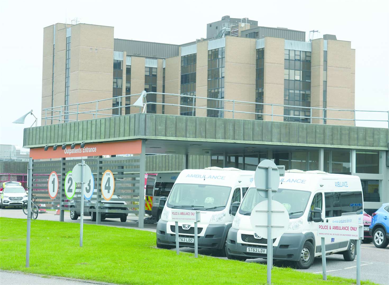 Raigmore Hospital is at capacity and has cancelled non-urgent surgery amid what it calls unprecedented demand.