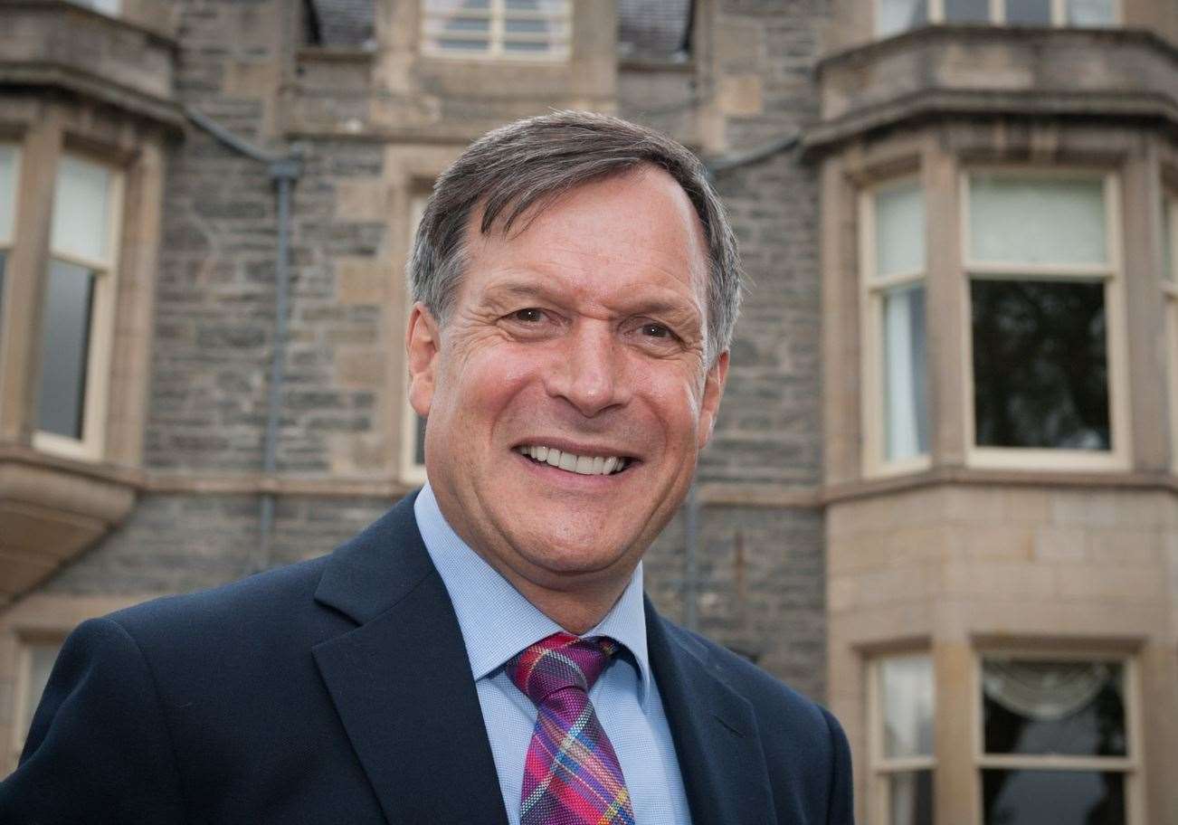 Ron Taylor, managing director of Parklands Care Homes, sponsor of the carer of the year award.