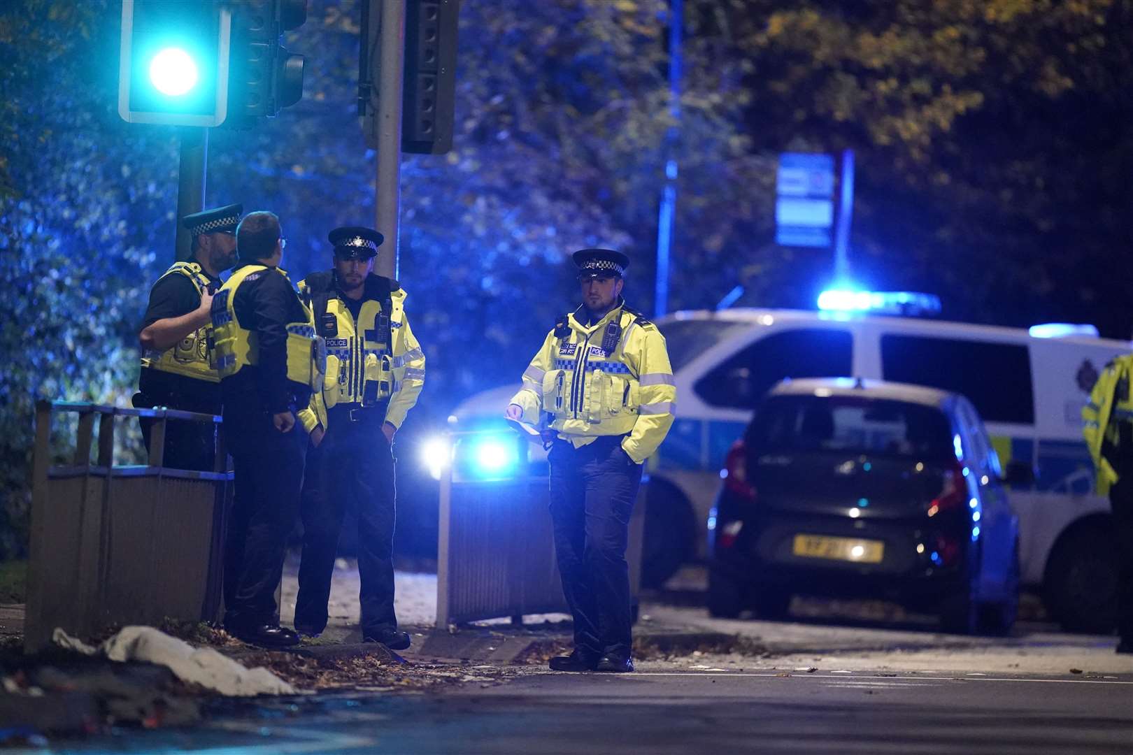 Police attended the scene in Horsforth (Danny Lawson/PA)