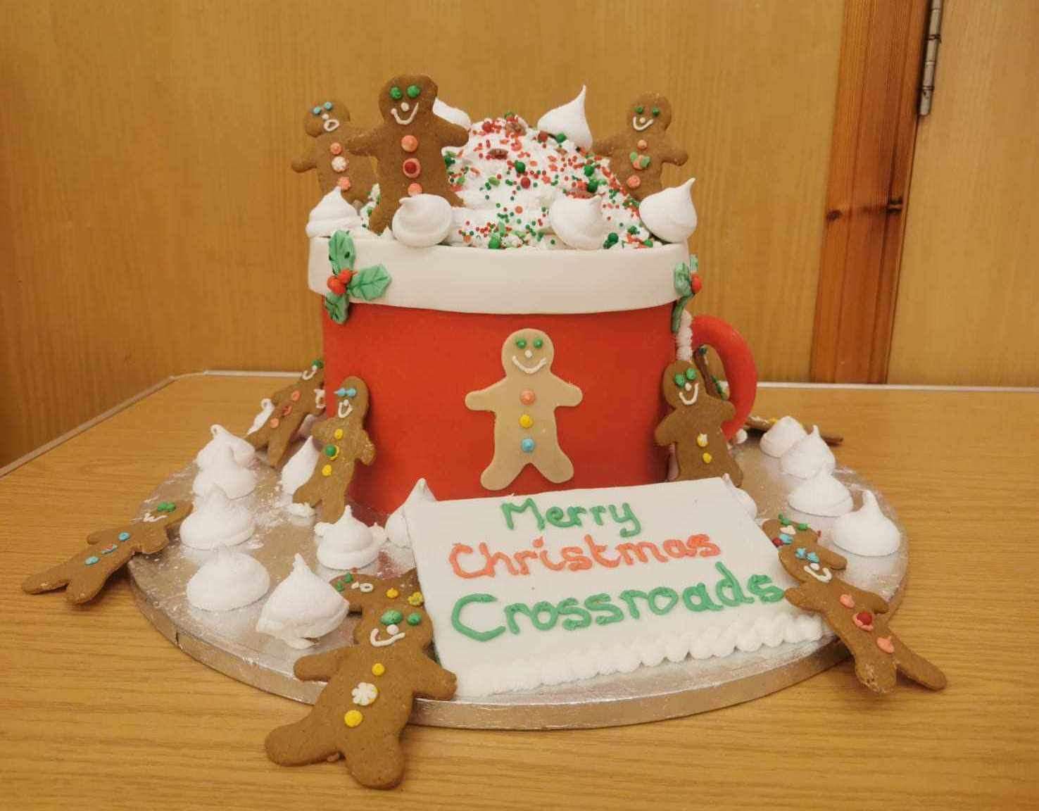 The 2024 Christmas cake gifted by King Charles and baked by Jenny Dunnet at the Castle of Mey.
