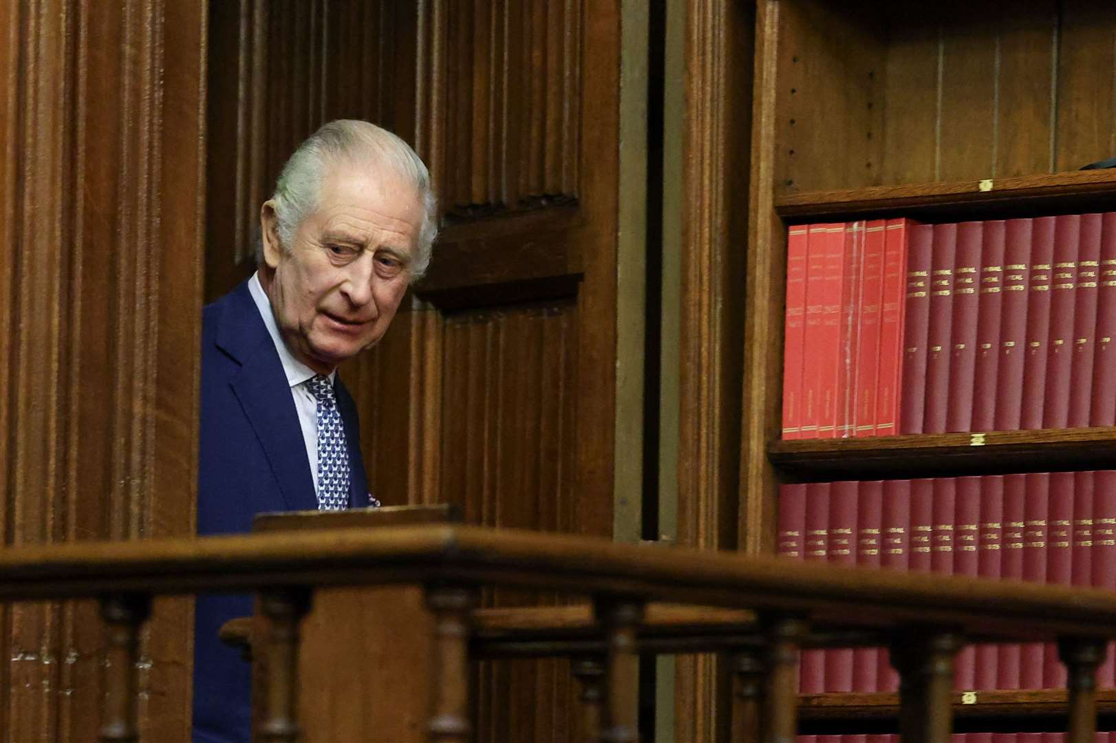 The King is reported to have strengthened his resolve that Andrew will never be allowed to resume royal duties (Hannah McKay/PA)