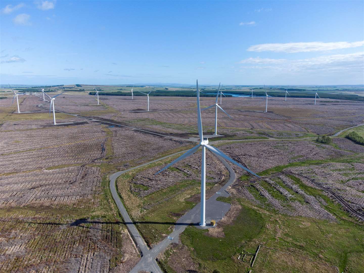 The battery energy storage system will be close to the existing Halsary wind farm.
