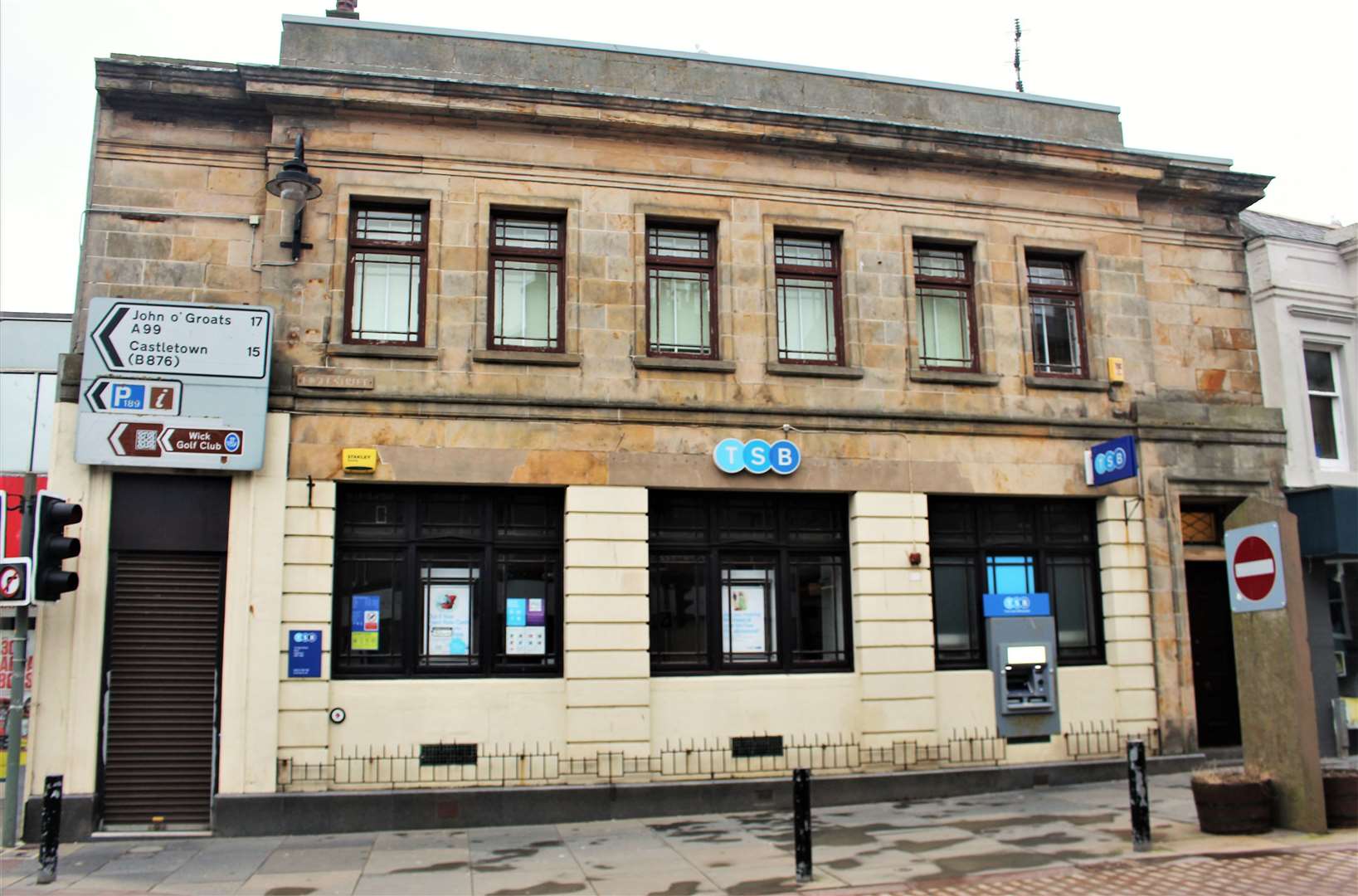 The TSB on Wick's High Street will close next year. Picture: Alan Hendry