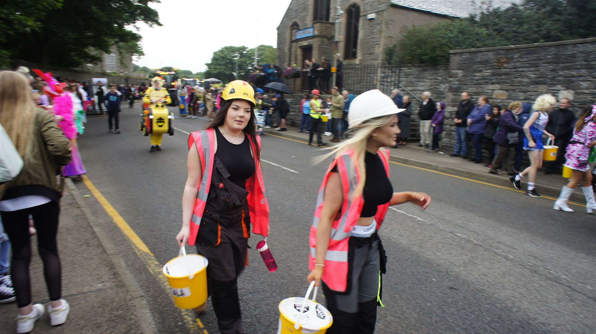 Procession of floats and fancy dress for Wick Gala Week 2022. Picture: DGS