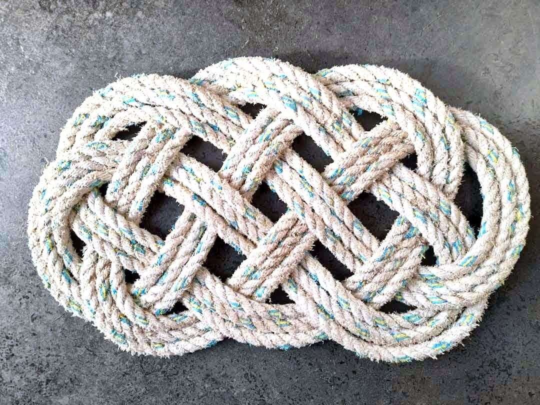 A new rope doormat design called Turtle which has been donated by Caithness Beach Cleans for a raffle being held to raise money for Caithness Mental Health.