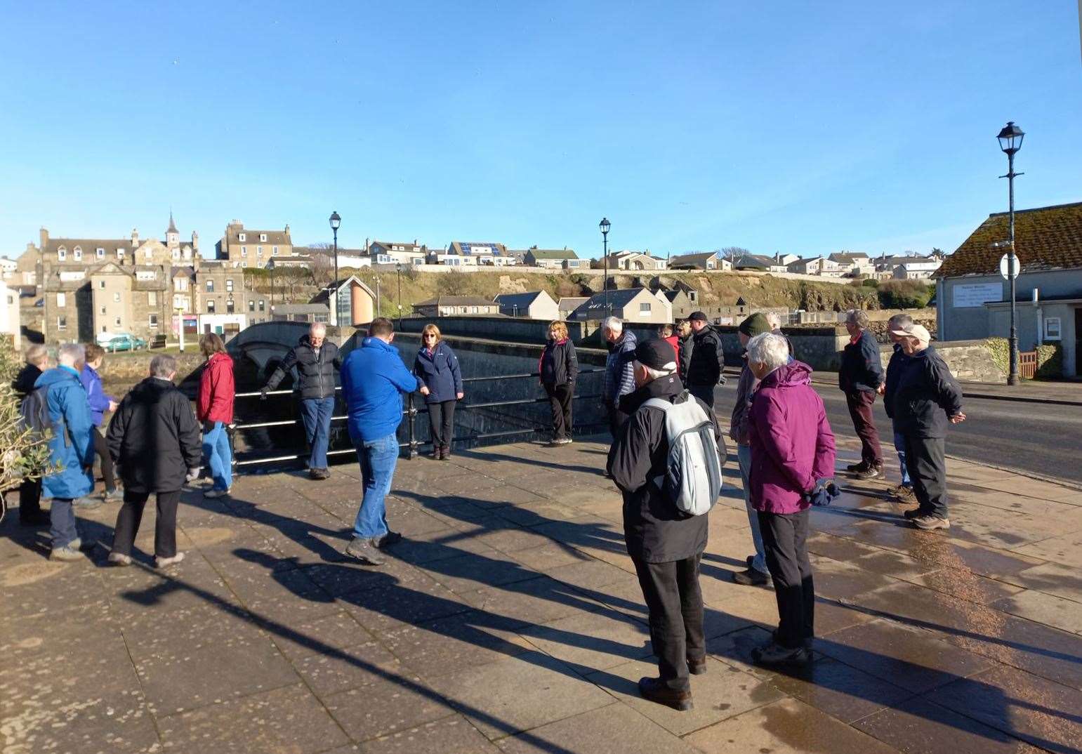 Guided walk gives insight into Wick Paths Group projects
