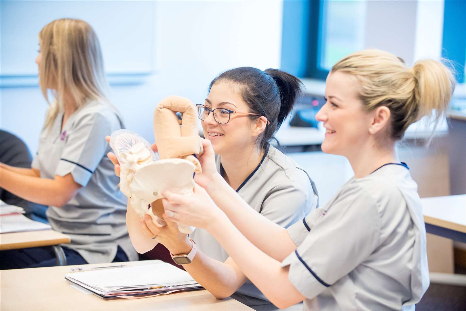 The University of the Highlands and Islands' shortened midwifery programme began in January last year to help meet the needs of communities across the north.