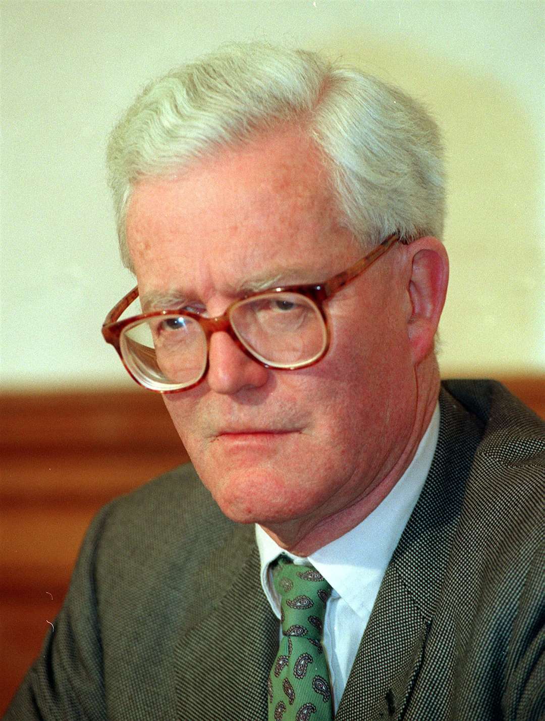 Foreign Secretary Douglas Hurd said he had had a ‘terrible’ time in the US (PA)